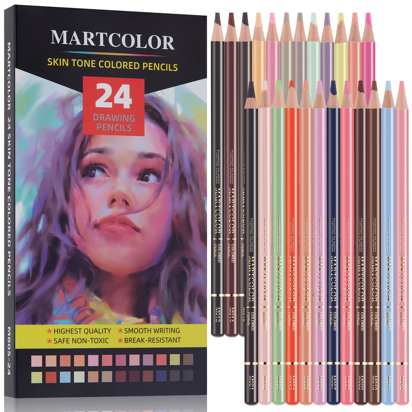 Wallpaper #OBqEUJMB1yWOL4qgwYA7224 Buy Martcolor Skin Tone Colored Pencils for Portraits and Skintone