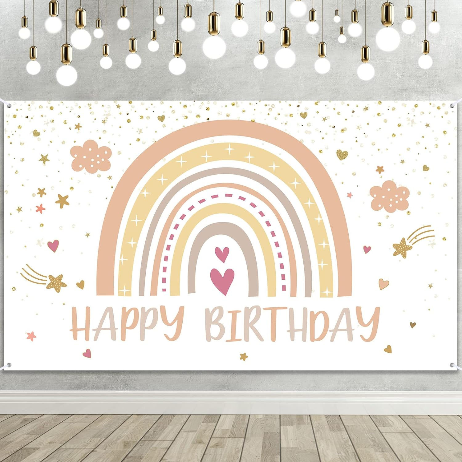 Wallpaper #b3199 Boho Rainbow Birthday Party Happy Birthday Rainbow Party Decorations