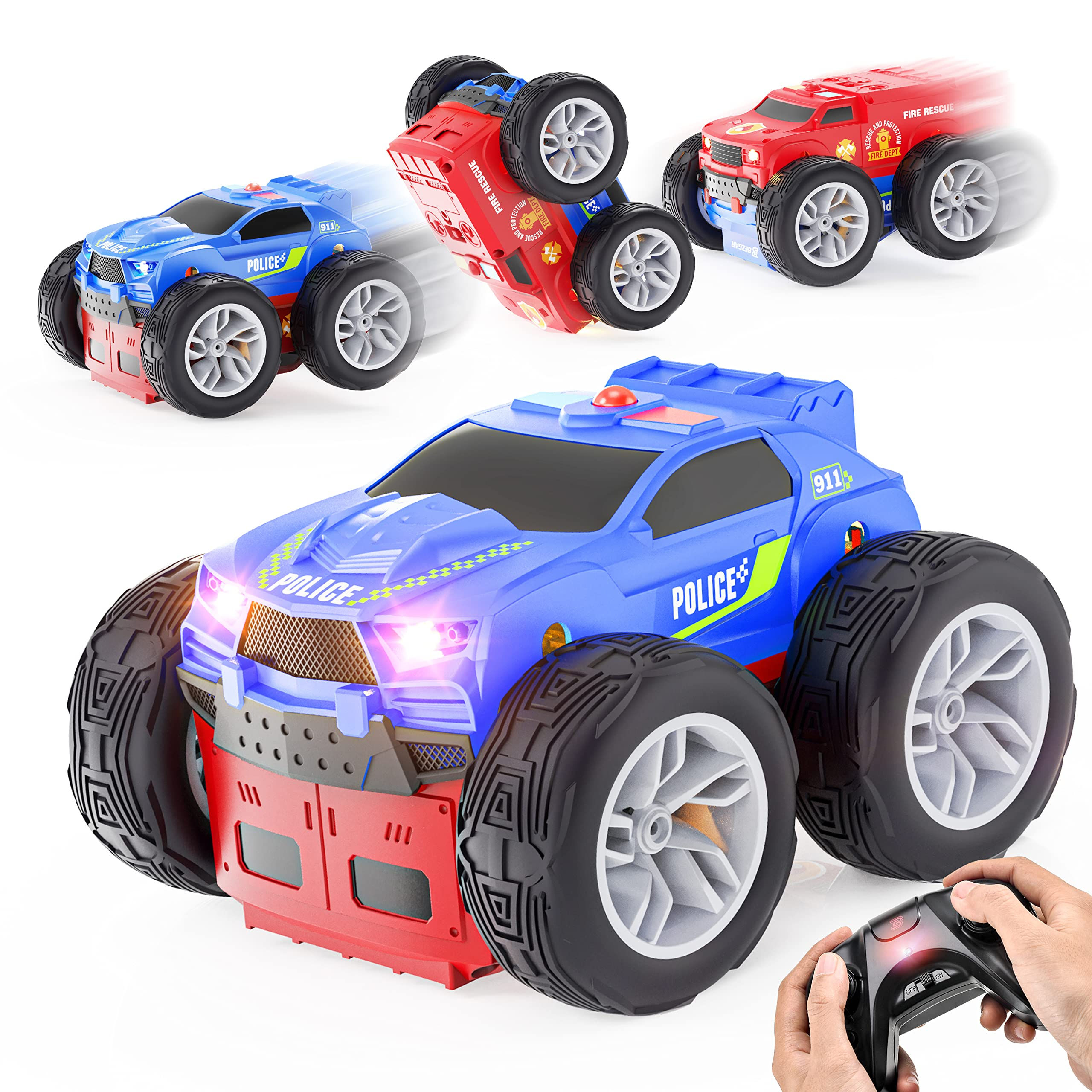 Wallpaper #jmelDJMBSpphPi3-s99F283 Buy Bezgar Td201 Remote Control Car Car Fire Truck 2 in 1 Double