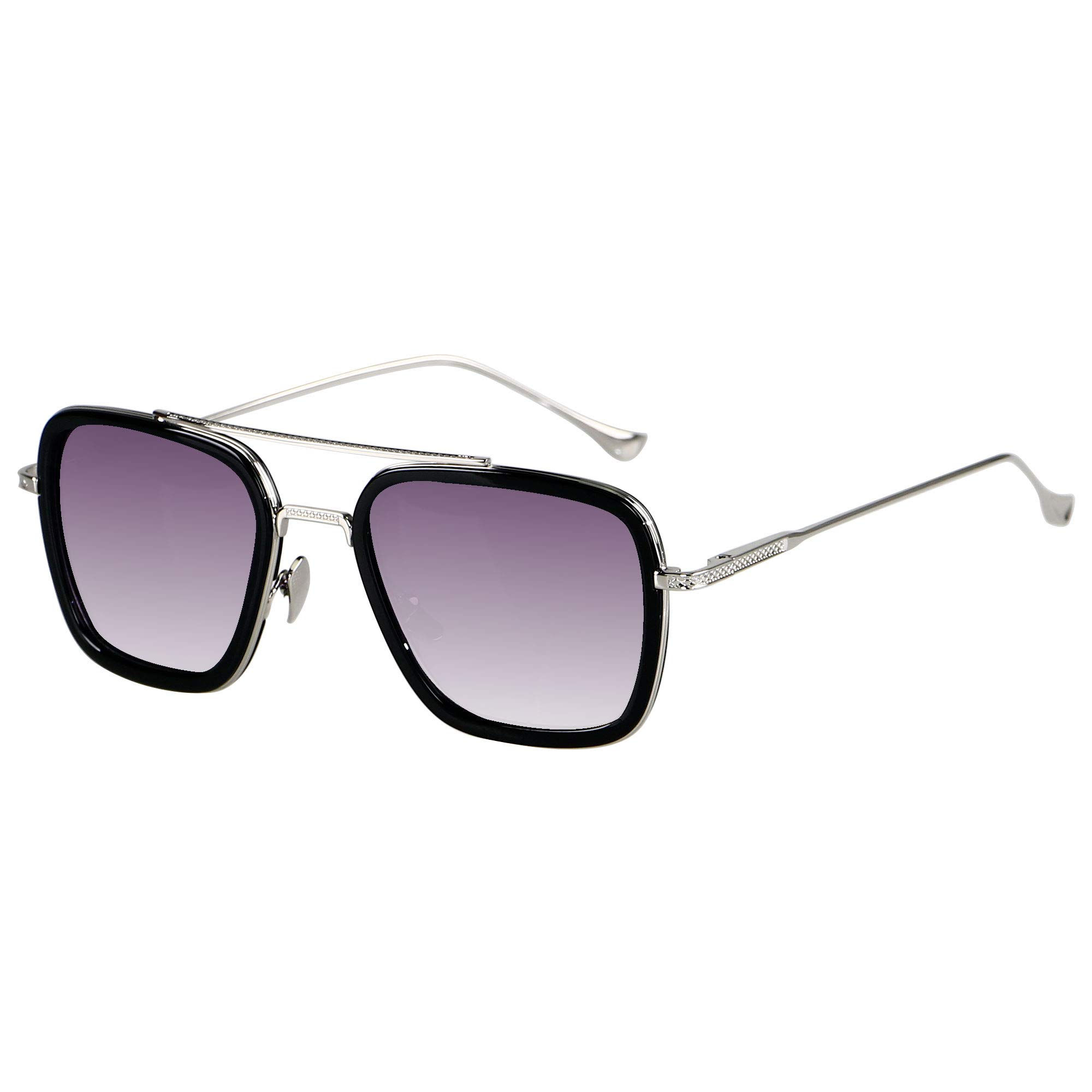 Wallpaper #RneqKJMB-pgBXx60N6st186 Tony Stark Sunglasses Aviator Edith for Men Women Polarized Uv