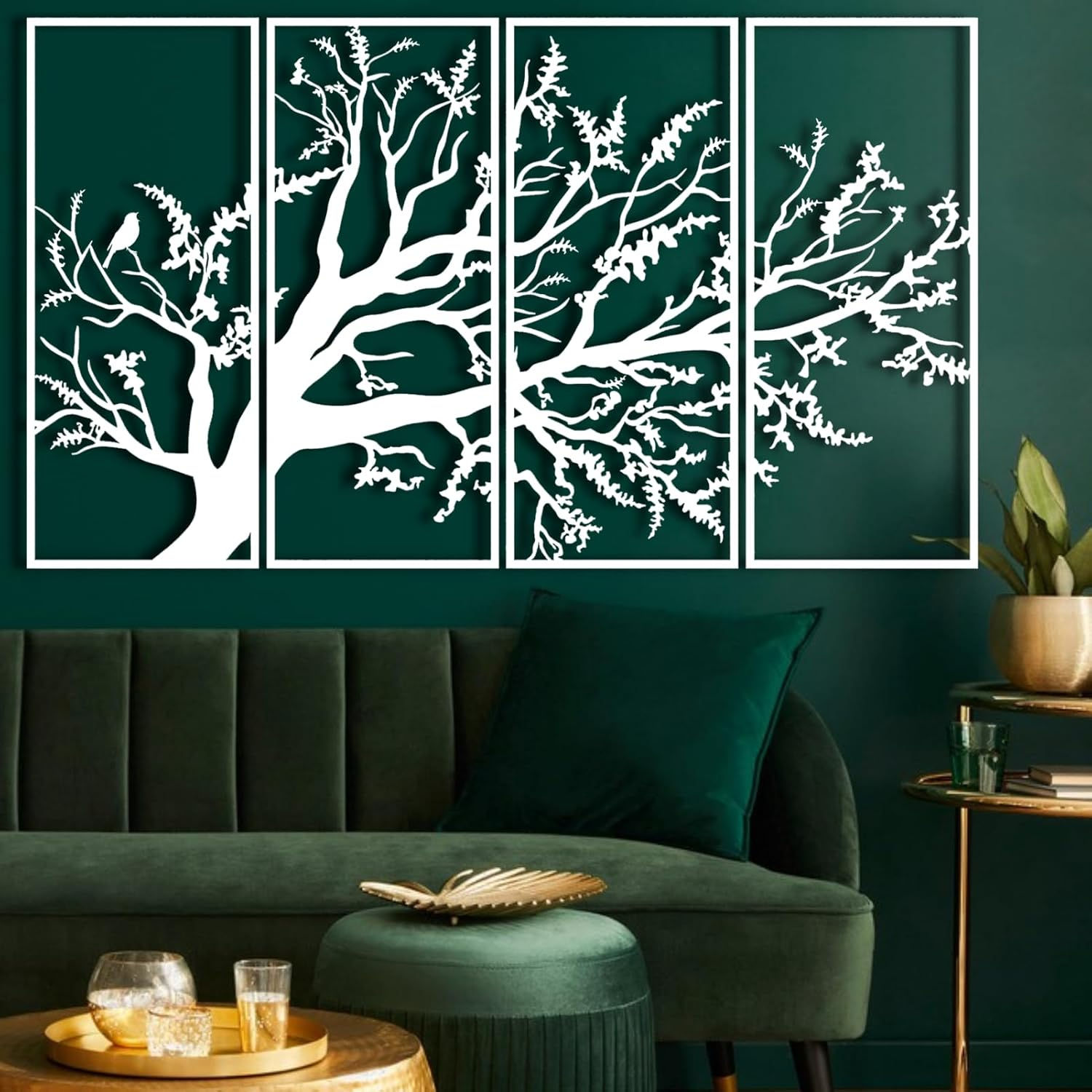 Wallpaper #sxqQTpMB1yWOL4qge31q60 Amazoncom Tree of Life Wall Art Metal Tree Wall Art Set of 4 Tree