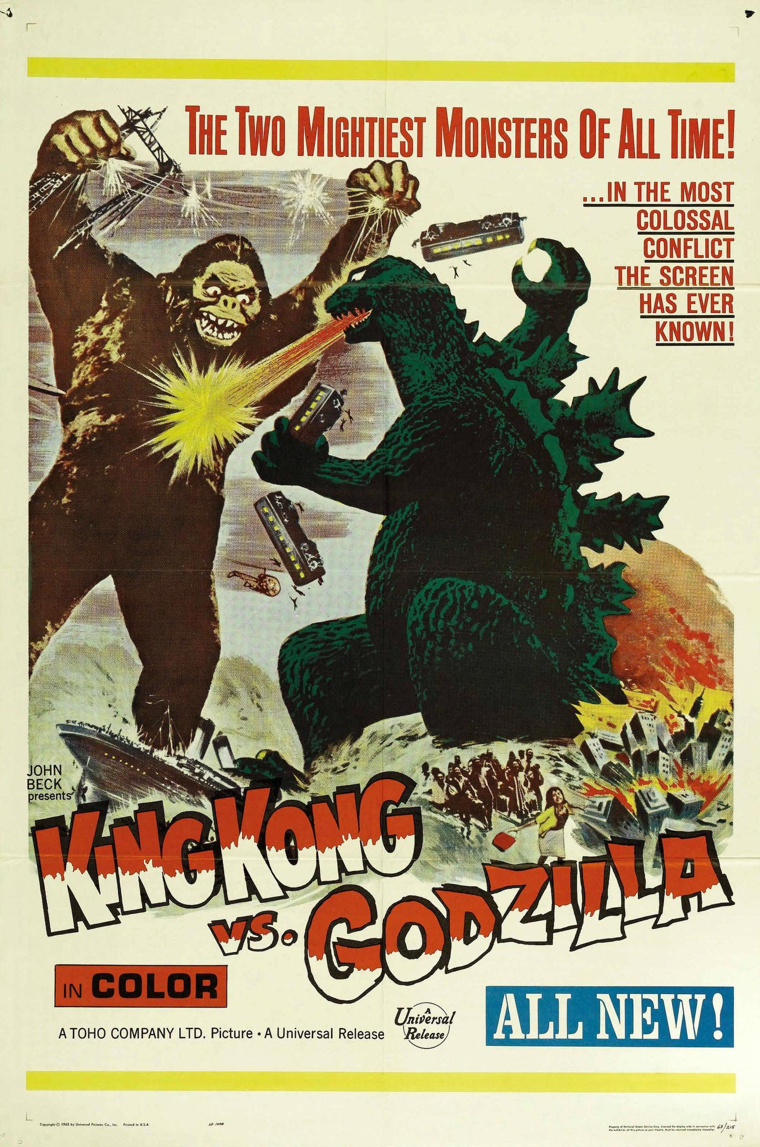 Wallpaper #1u_fTJMBMN-XEVvVqz4749 King Kong vs Godzilla 1963