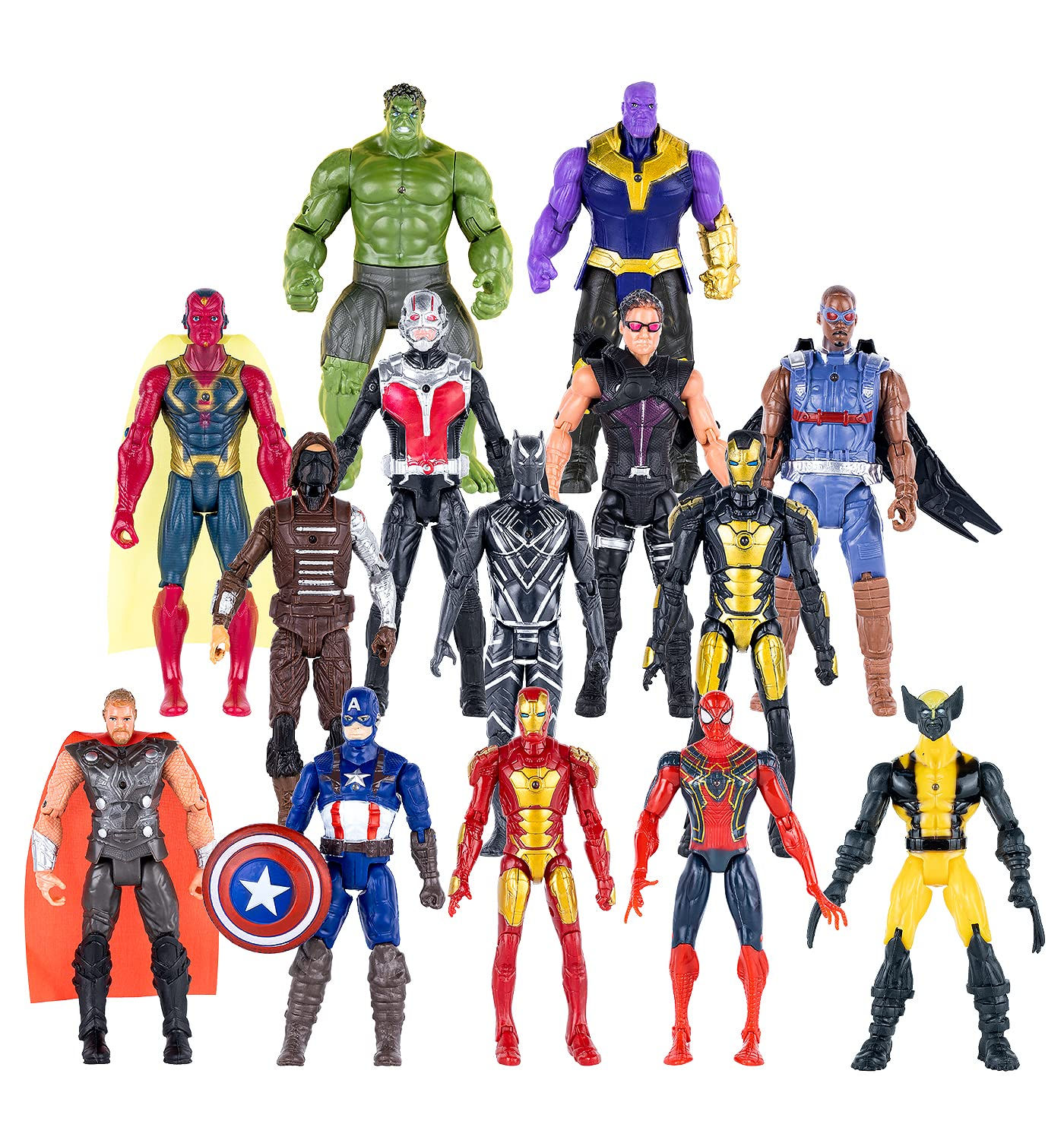 Wallpaper #Ce9iS5MBMN-XEVvVZDuM33 Buy 14 Pcs Big Ultimate Superhero Action Figures Set Collectible