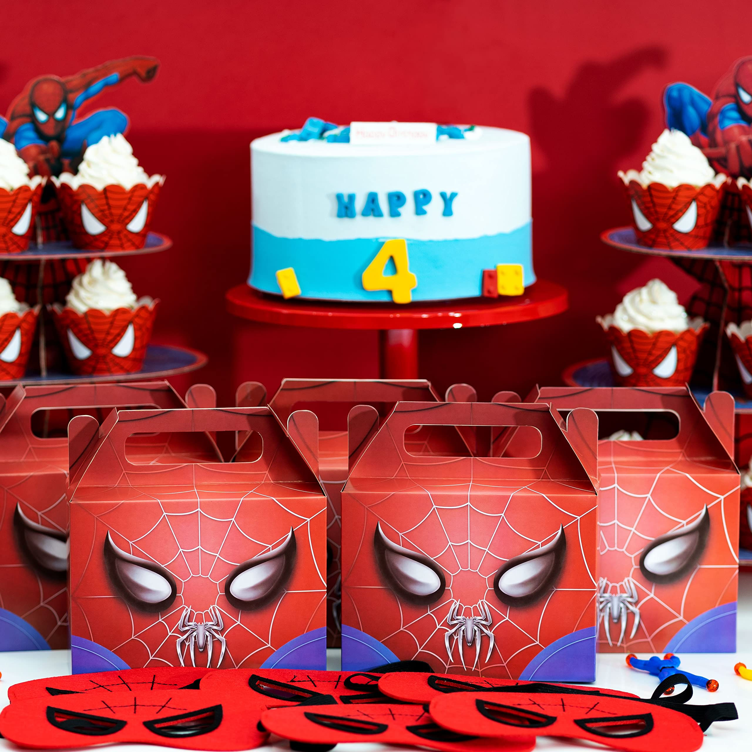 Wallpaper #XPTBOZMBKFX8bn3rFHcU201 Niteluo Spider Birthday Party Supplies10 Pcs Party Favor Boxescartoon