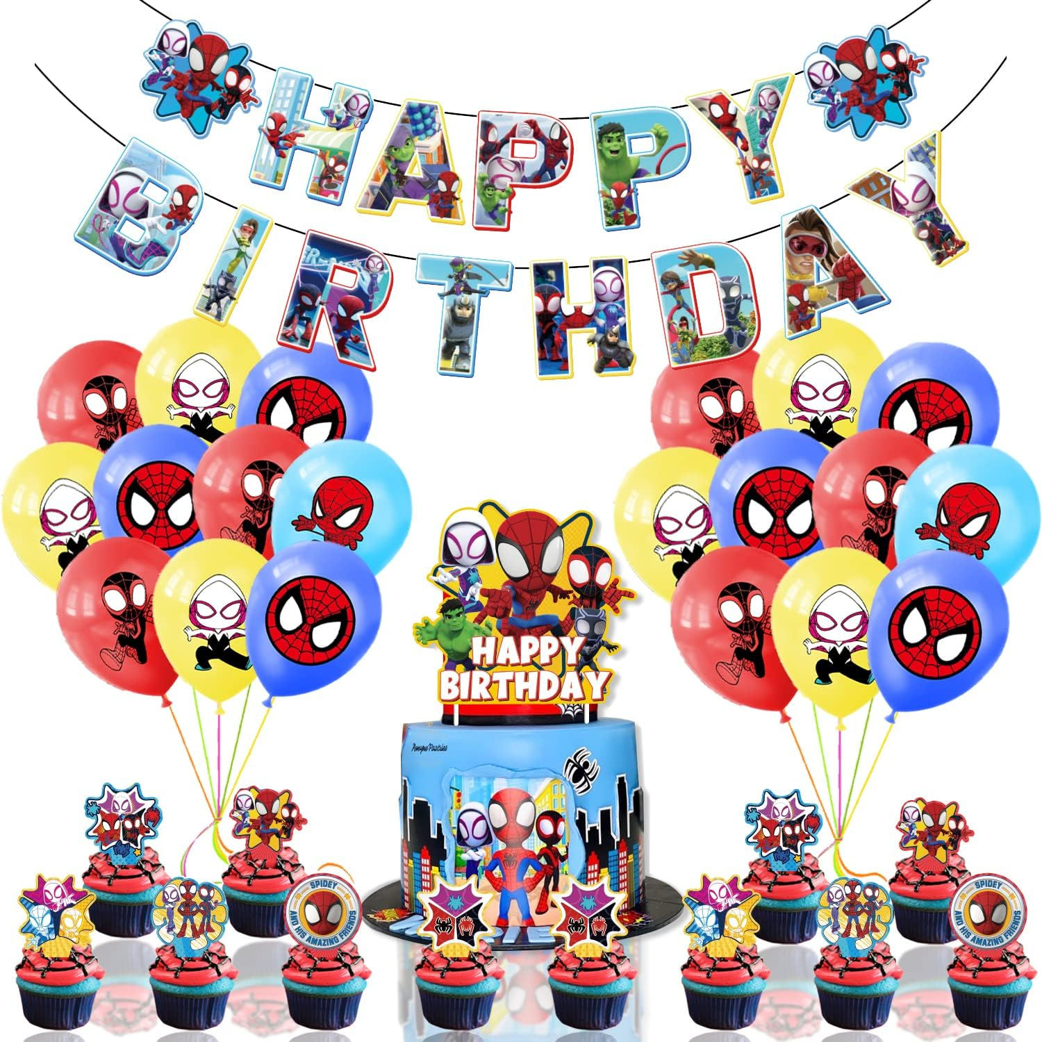 Wallpaper #nfRnOpMBKFX8bn3rLXiG150 Spider Birthday Decorations Spider Themed Birthday Party Supplies