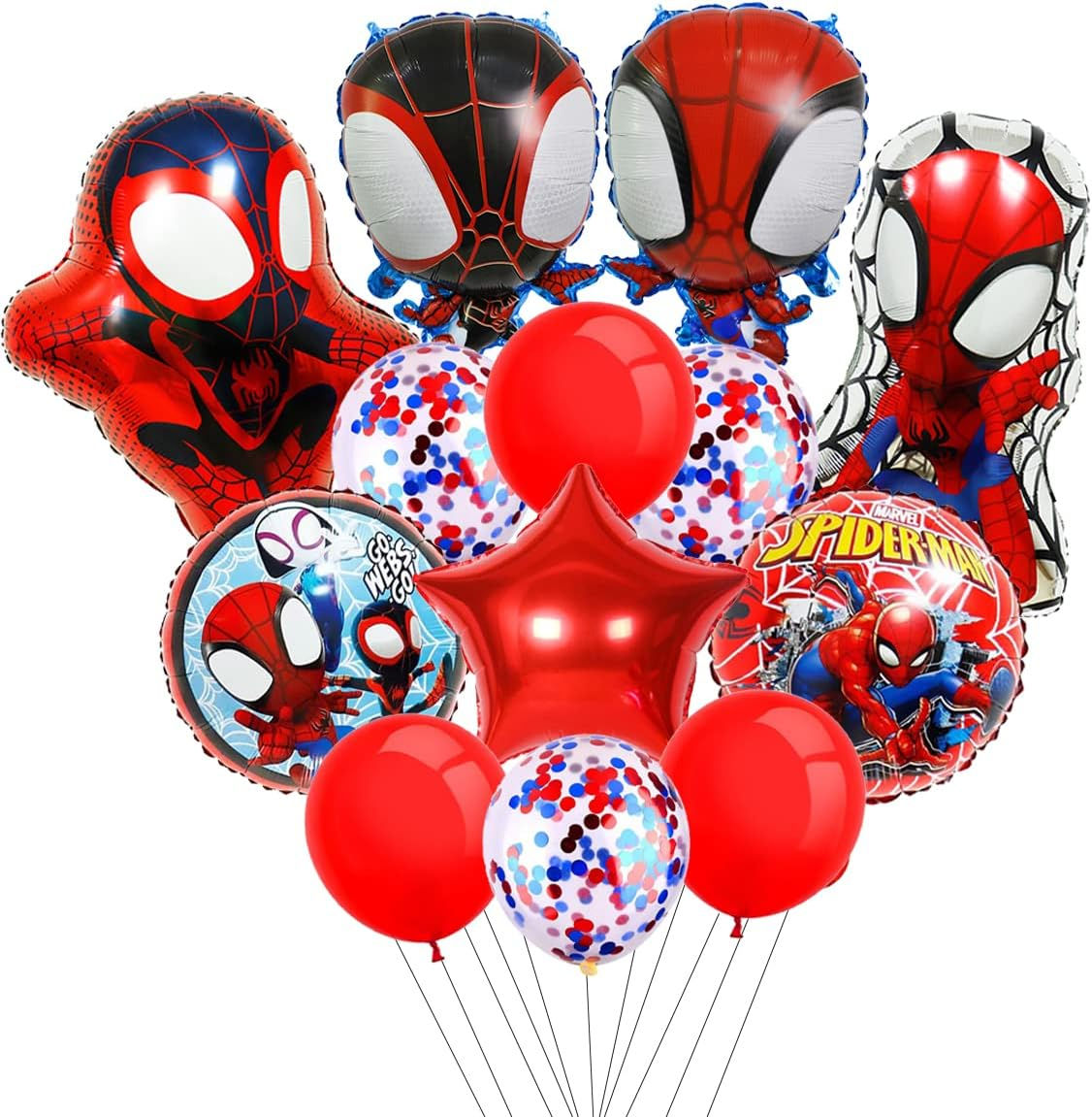 Wallpaper #nfRnOpMBKFX8bn3rLXiG186 Miotlsy Spider Balloons 13pcs Spider Helium Foil Balloons Spider