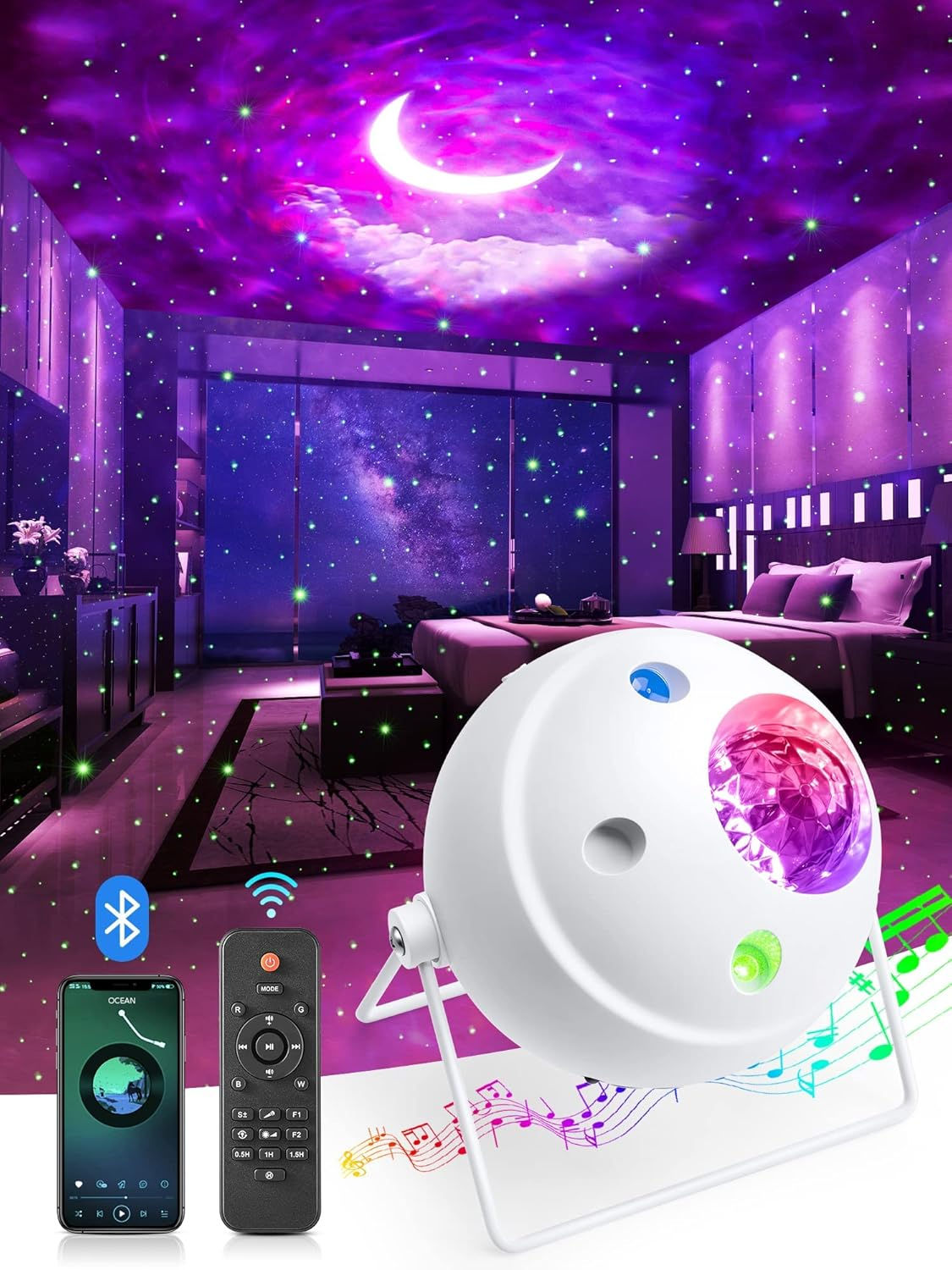 Wallpaper #eGcxC5MBSpphPi3-4dgp49 One Fire Galaxy Projector Starlight Projector Moon Projector 48 Light