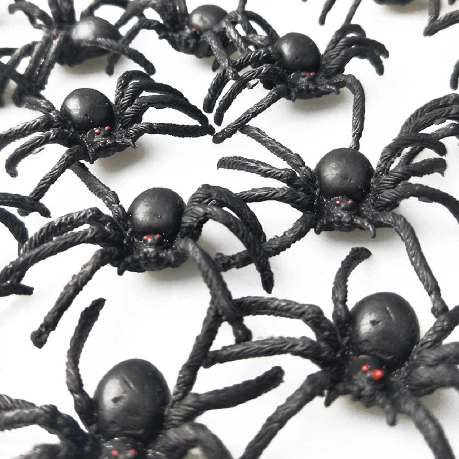 Wallpaper #HfQqOpMBKFX8bn3rhHgw60 Buy Jialwen 50pcs Realistic Halloween Plastic Spiders Small Size Black