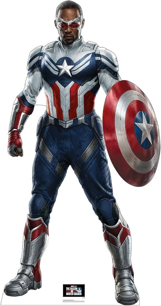 Wallpaper #57jf25IBJvJKYCmE1fhf211 Advanced Graphics Falcon Captain America Life Size Cardboard Cutout