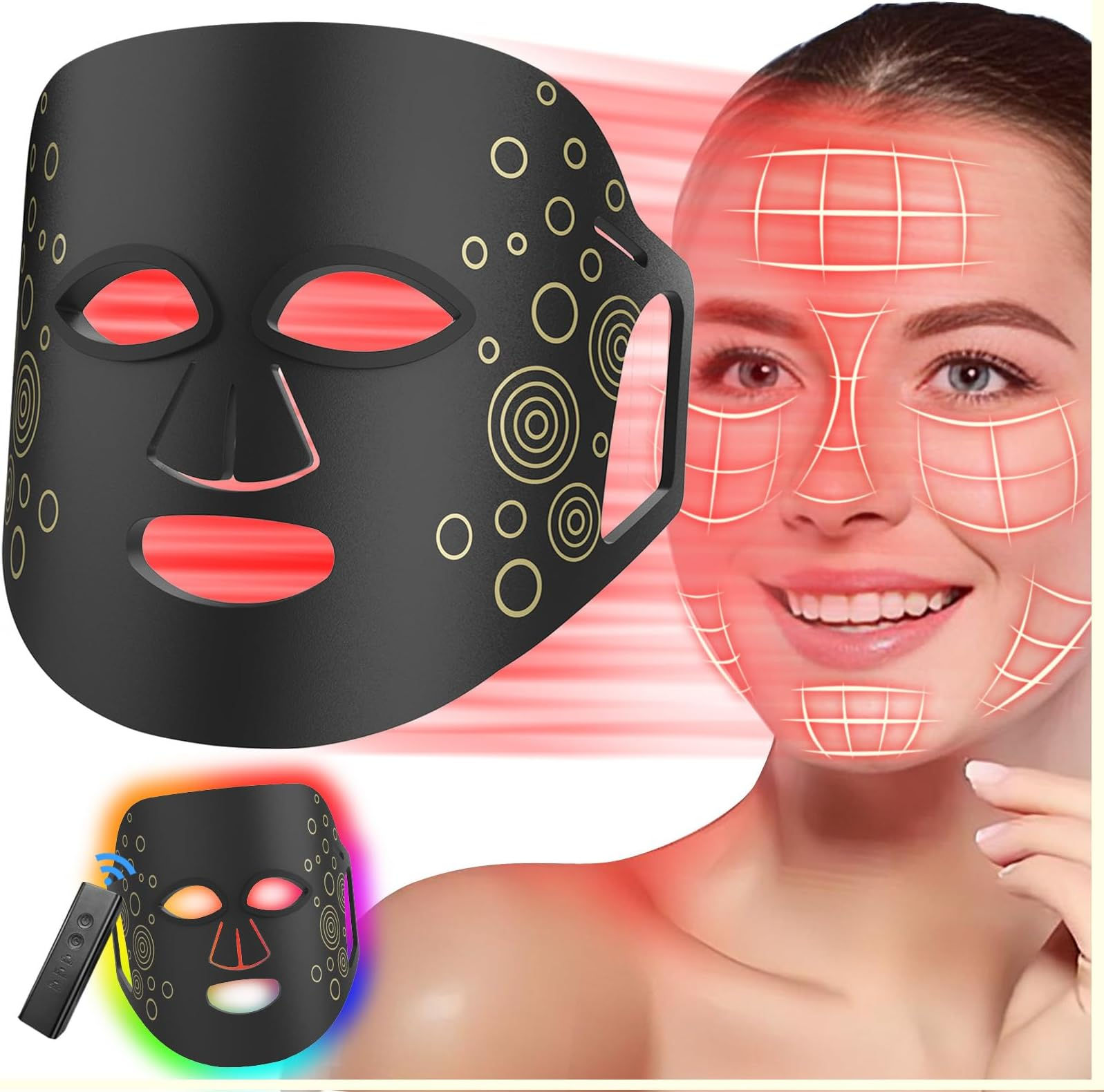 Wallpaper #421CbJcBycdYOYFTknLy16 Amazoncom Inshuey Red Light Therapy Mask Fsahsa Eligible LED