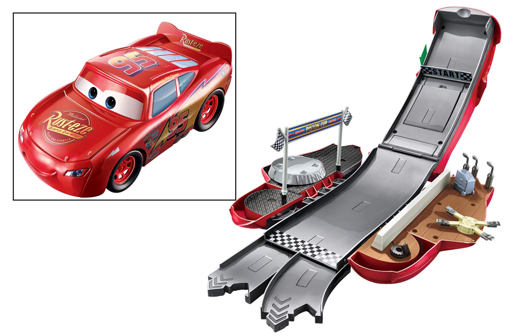 Wallpaper #3RnNM48BtGB6xQ78y5tJ14 Disney Pixar Cars Transforming Lightning Mcqueen Playset Buy Online in