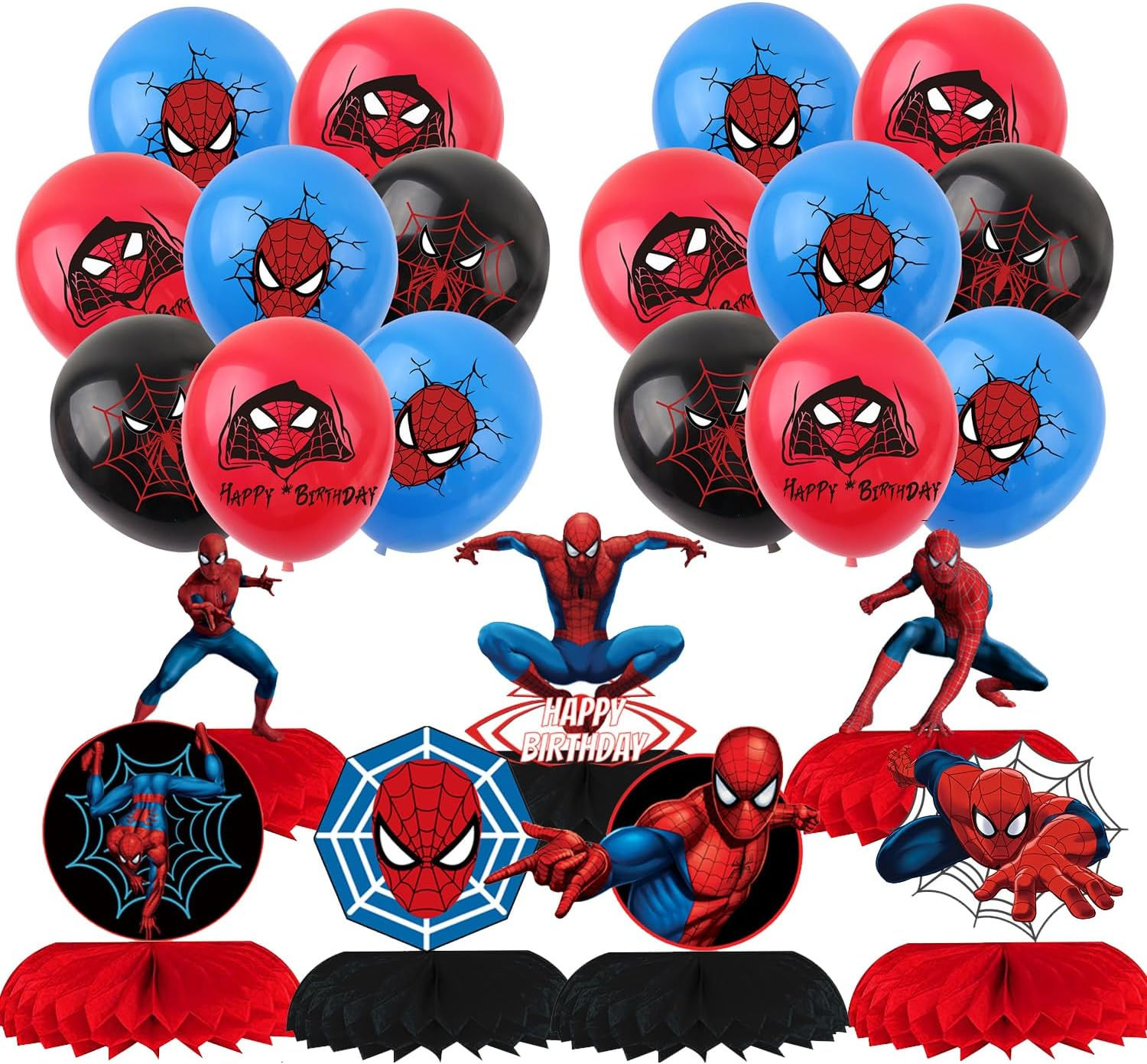 Wallpaper #XPTBOZMBKFX8bn3rFHcU178 Amazoncom Spider Table Decorations Honeycomb Centerpieces Birthday