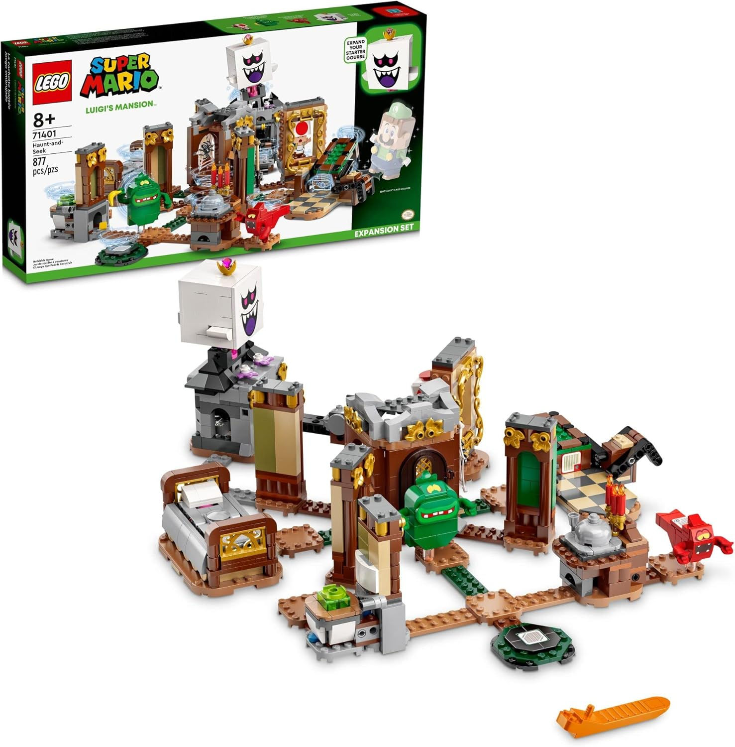 Wallpaper #Kx3VLZMBlOZrFDOkdNK0191 Lego Super Mario Luigis Mansion Haunt and Seek Expansion Set 71401 Toy
