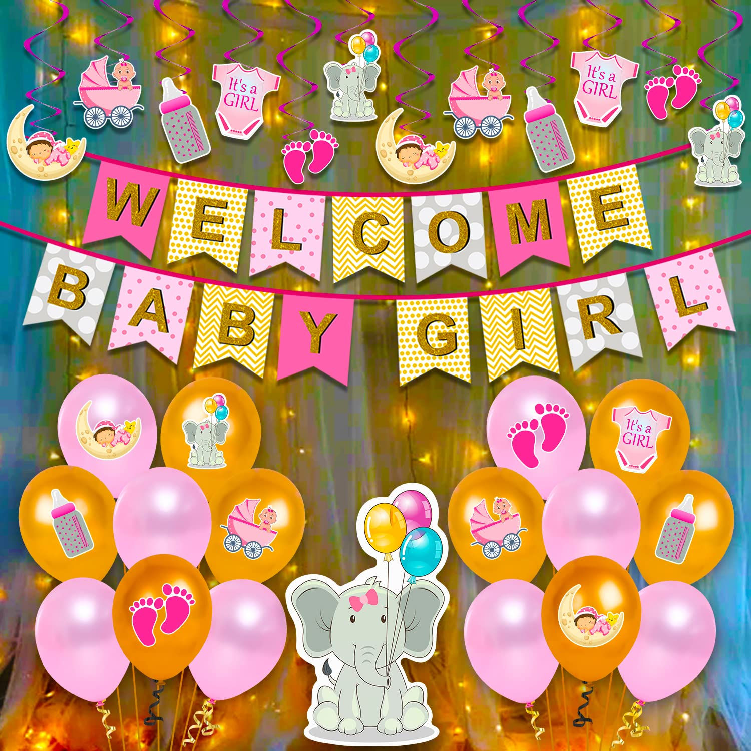 Wallpaper #PDHeNZMB5zzyi_yYylio41 Buy Party Propz Welcome Home Baby Decoration Kit Balloon Cardstock