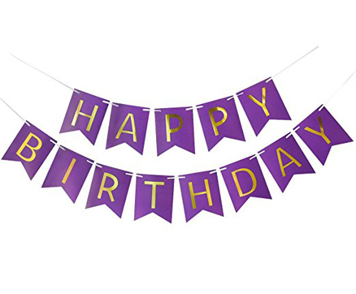 Wallpaper #Y-8xTZMBMN-XEVvVoD_A305 Buy Purple Happy Birthday Banner Purple Card Happy Birthday Banner