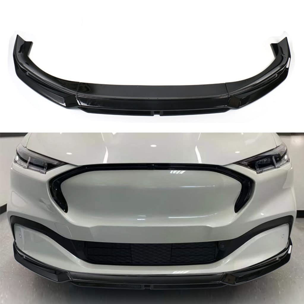 Wallpaper #SCwwSZMB0E1QgA7wuPIV404 Buy Lyypeij Car Front Bumper Lip Body Kit for Ford Mustang Mach E Abs