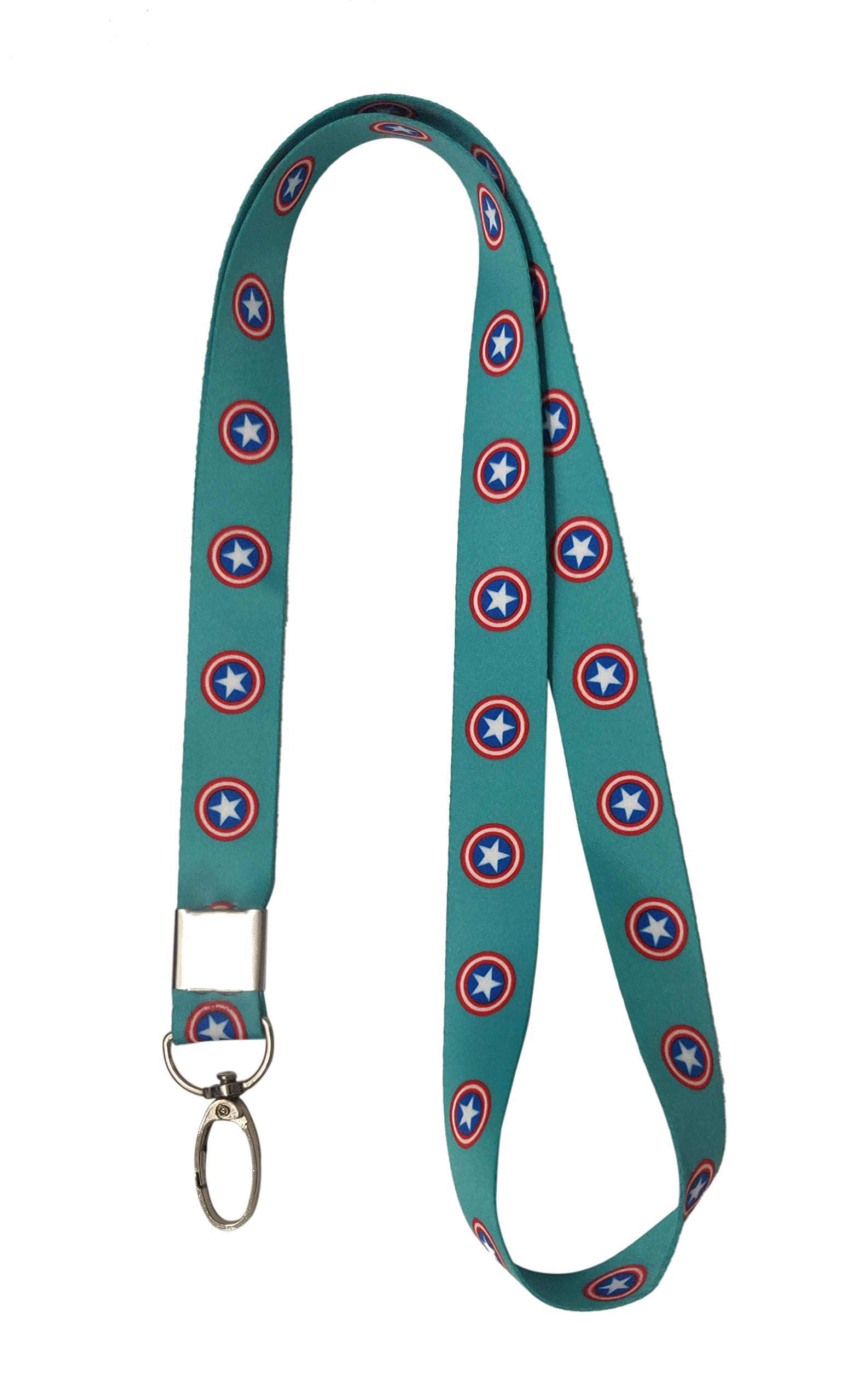 Wallpaper #AGipIZMBSpphPi3-ETHu168 Buy Accuprints Captain America Shield Pattern Lanyard for Id Card or