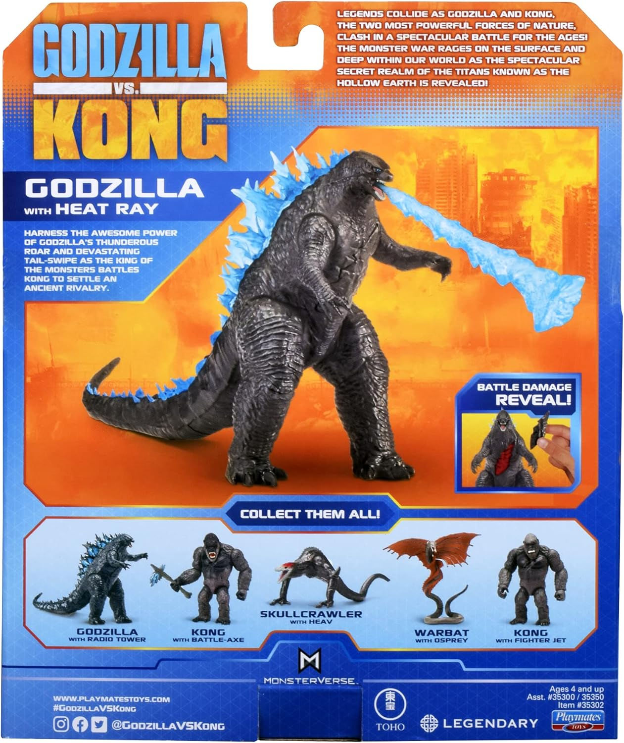 Wallpaper #wEDgL5MBJhL2WPbaU77v250 Buy Godzilla vs Kong 6 Basic Godzilla Heat Ray Figure Multi 35350e8