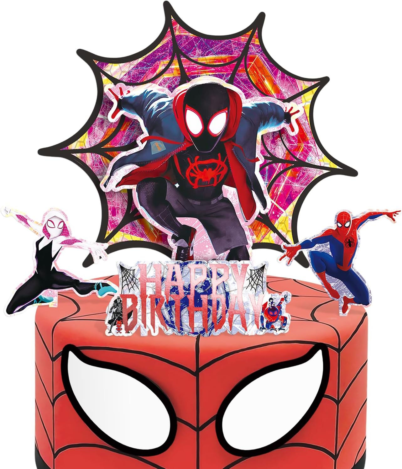 Wallpaper #K-o8V5MBlwTYPL18WxEs202 Amazoncom 7 Pcs Spider Cake Topper Set Hero Cake Decorations Man