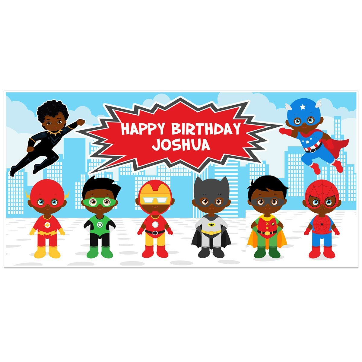 Wallpaper #mTEHNpMB5zzyi_yYhFhv119 Amazoncom Superhero Birthday Banner Personalized Party Backdrop