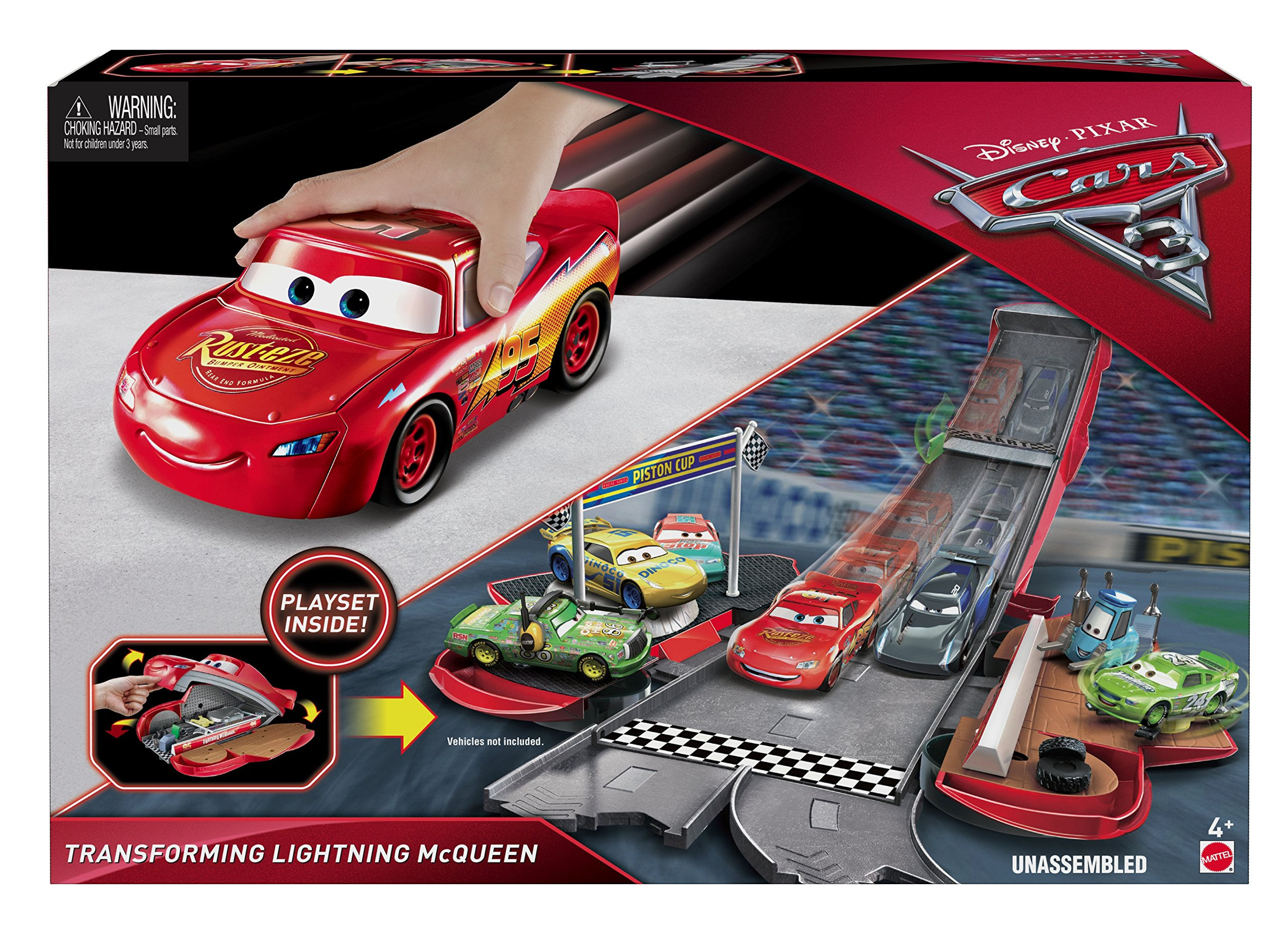 Wallpaper #3RnNM48BtGB6xQ78y5tJ8 Disney Pixar Cars 3 Transforming Lightning Mcqueen Playset Buy Online