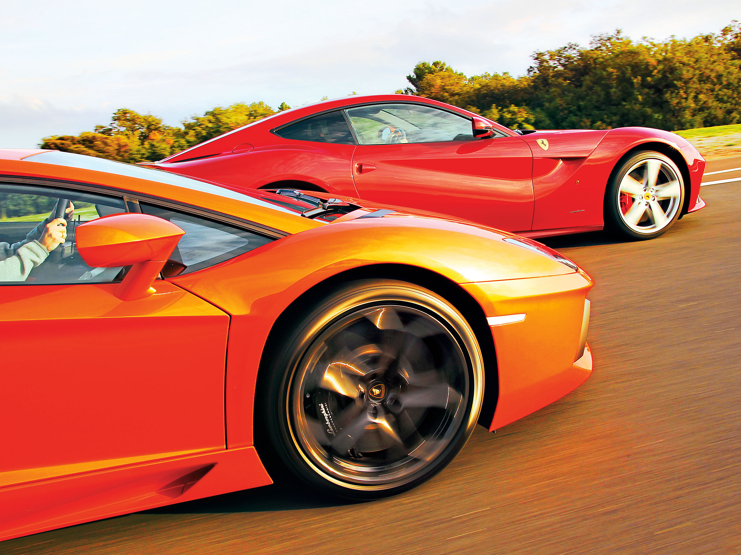 Wallpaper #YhnTI48BtGB6xQ7854SQ0 Ferrari F12 Berlinetta vs Lamborghini Aventador Lp 700 4