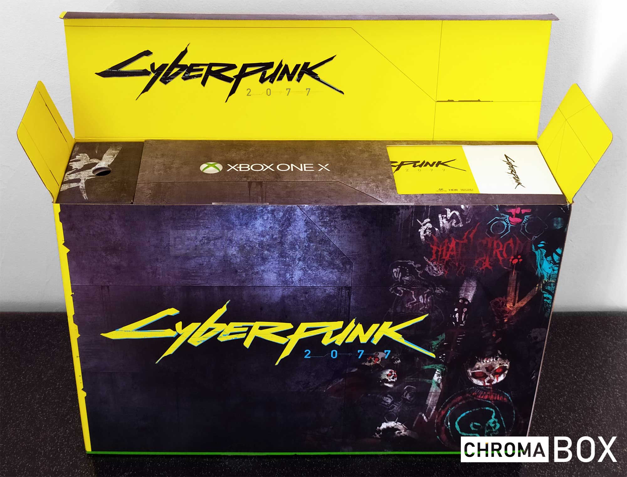 Wallpaper #b0KOPZMBOBpx0Nhma8Xi146 Unboxing Xbox One X Cyberpunk 2077 Partie 1 Chromabox