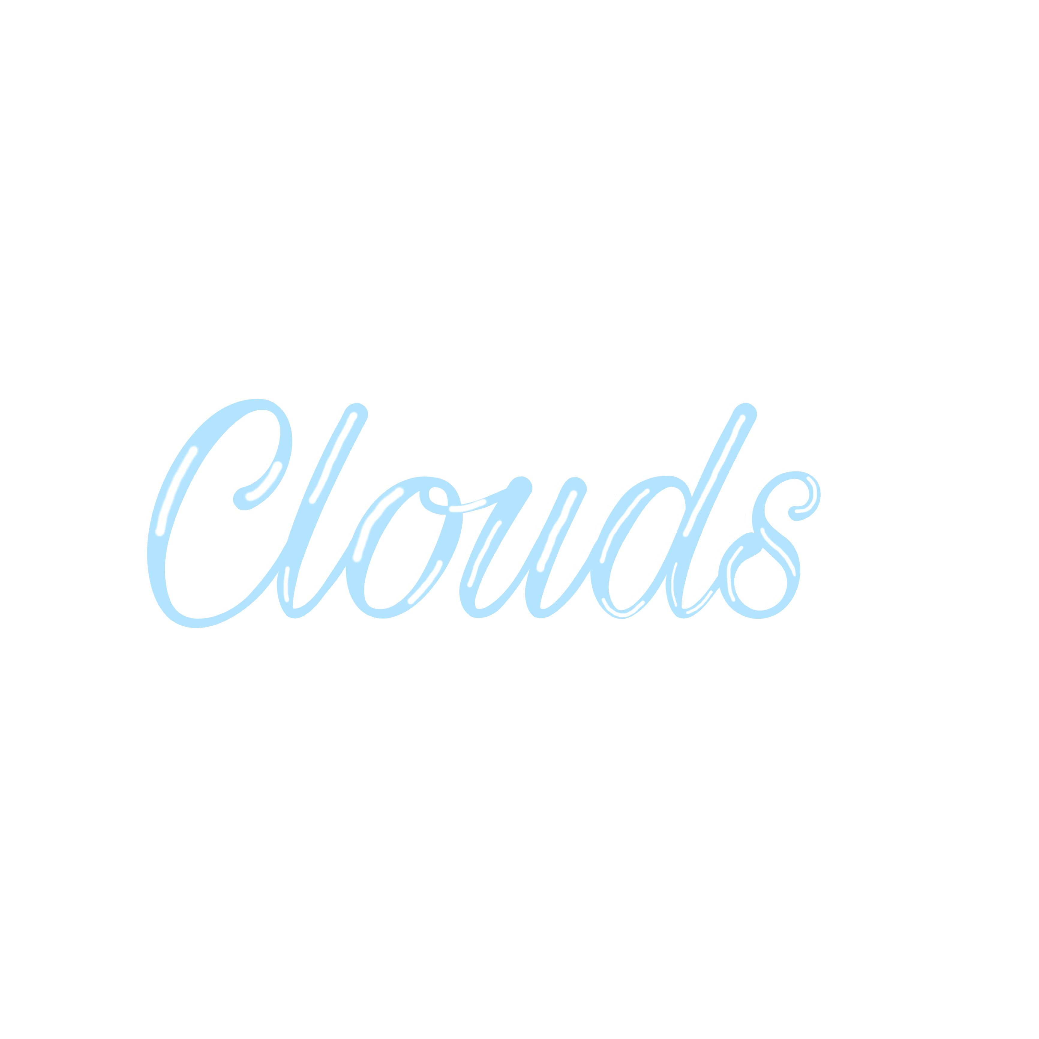 Wallpaper #nWdA85IBSpphPi3-JnTg297 Freetoedit Clouds Words Art Lightblue Sticker by at Kt Art