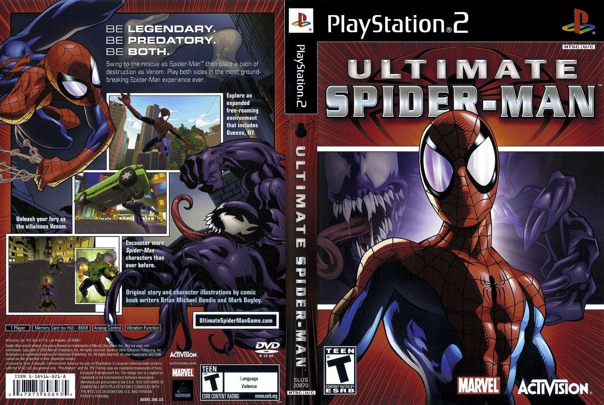 Wallpaper #0hmcEo8BtGB6xQ78DmM239 Ultimate Spider Man PS2 R 1200 Em Mercado Livre