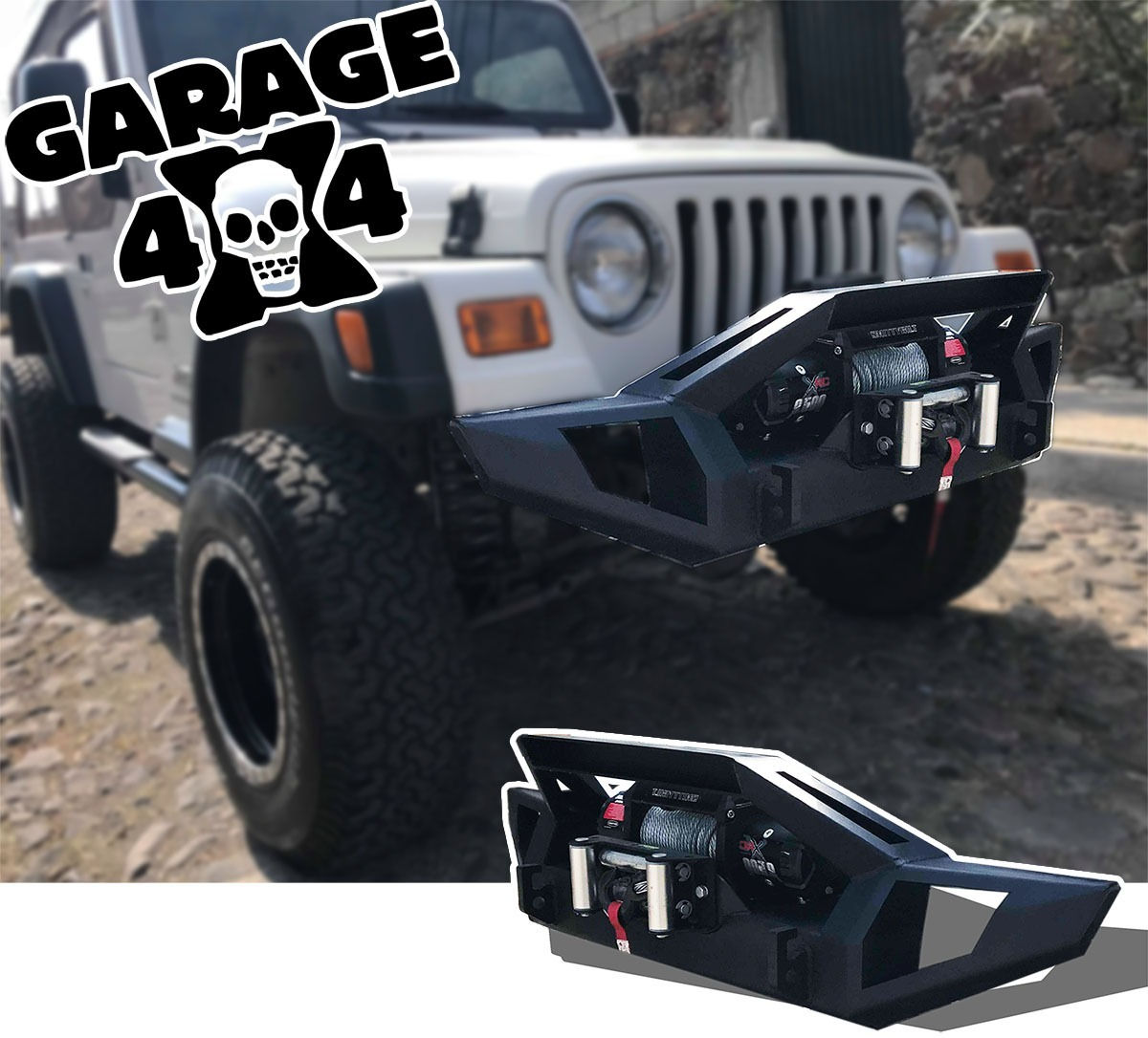 Wallpaper #ZGev7JIBSpphPi3-wVRN153 Defensa Delantera Bumper Jeep Wrangler Tj 96 06 Mod 06 690000