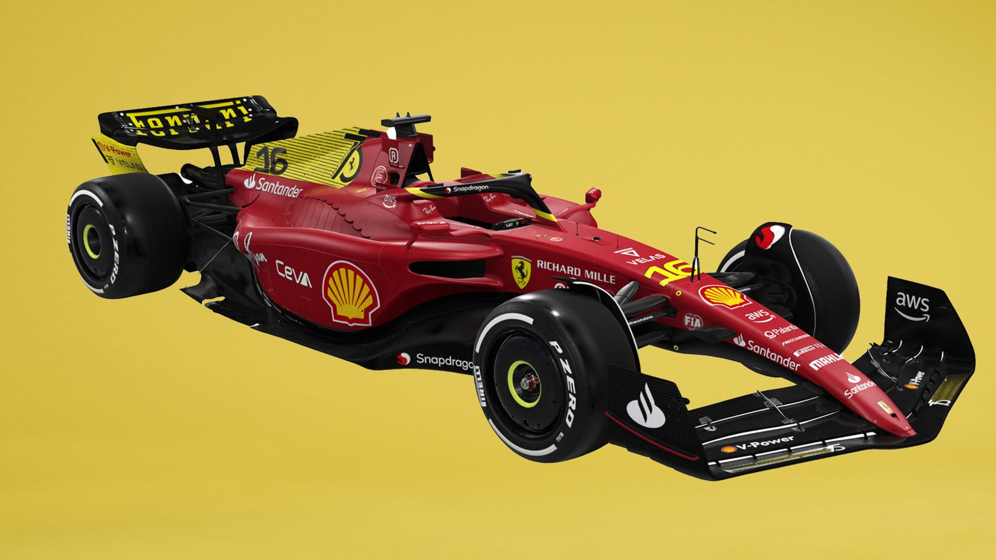 Wallpaper #JSwkSZMB0E1QgA7w8_Kz481 Ferrari Unveil Special Livery with a Splash of Yellow for Home Grand