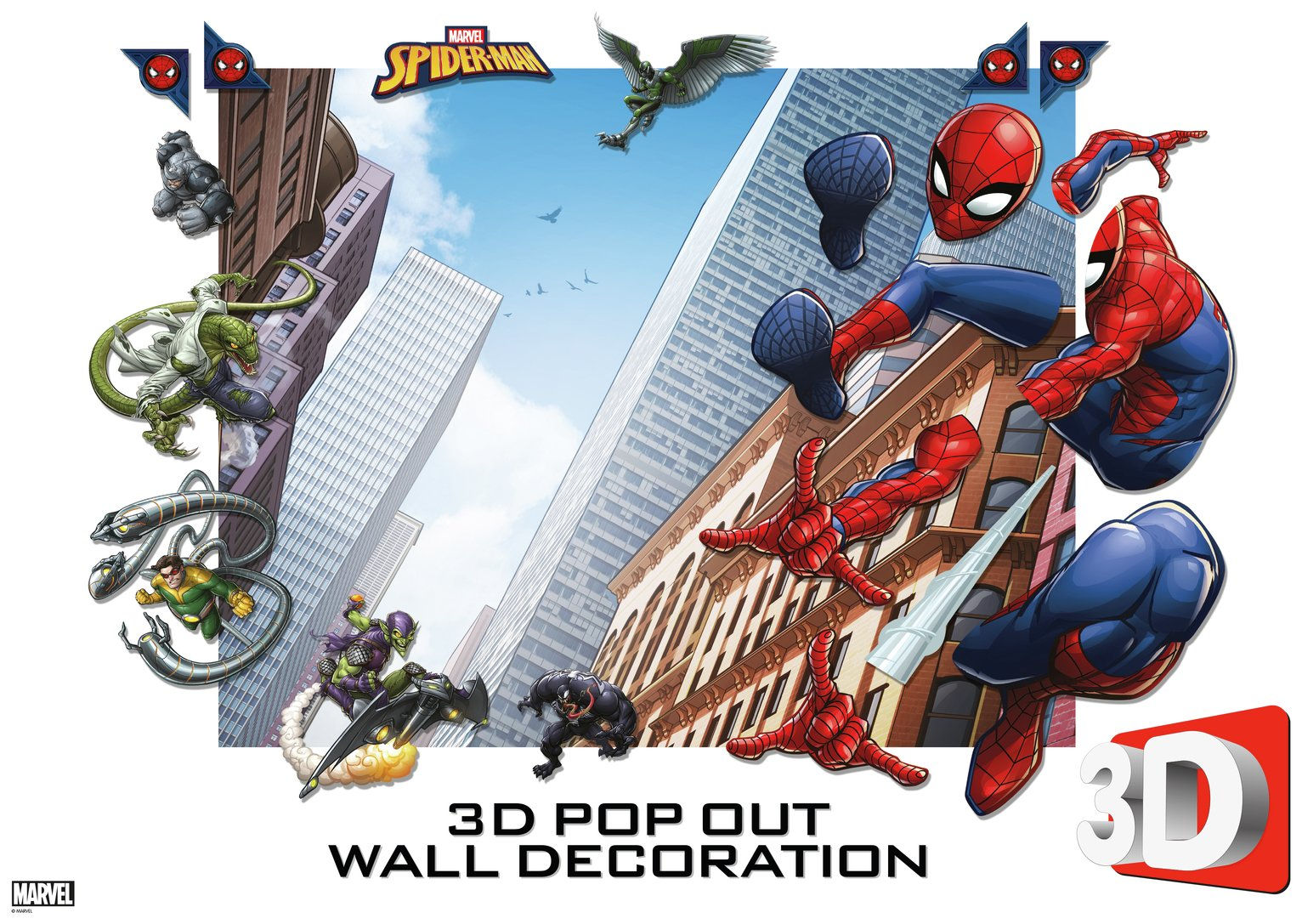Wallpaper #z0WrkI4B7YBJg1BVx50x22 Walltastic 3D Spider Man Wall Mural Reviews