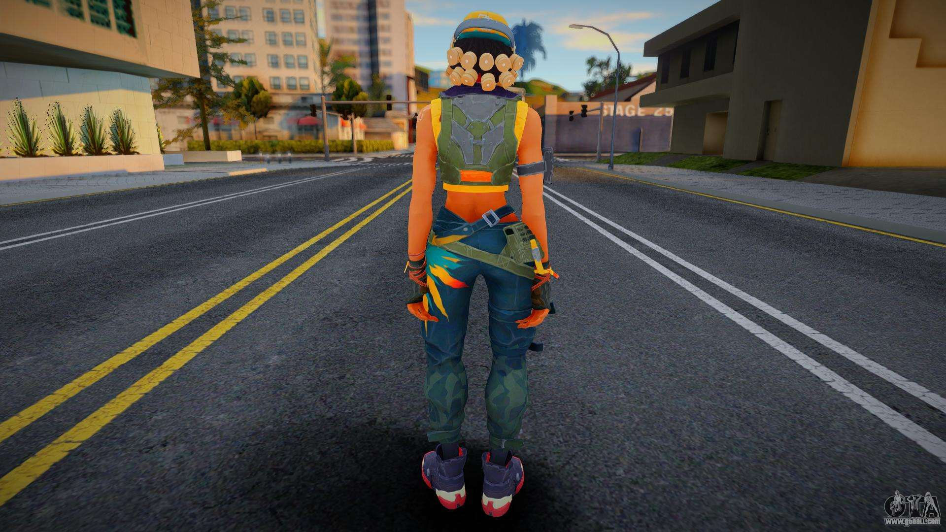 Wallpaper #RWgOGZMBSpphPi3-BxVL105 Raze from Valorant for Gta San Andreas