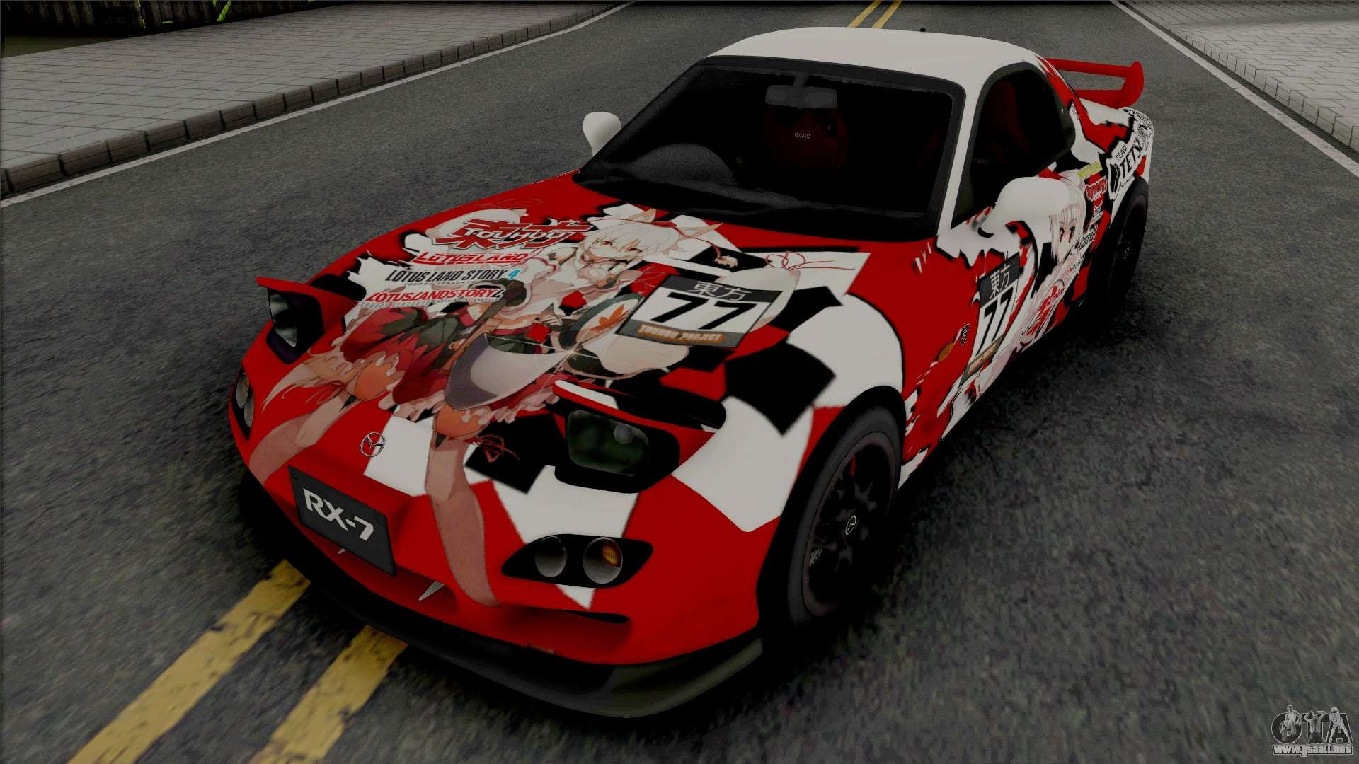 Wallpaper #Qmd67ZIBSpphPi3-mFh5334 Mazda Rx 7 Spirit R Fd White Para Gta San Andreas