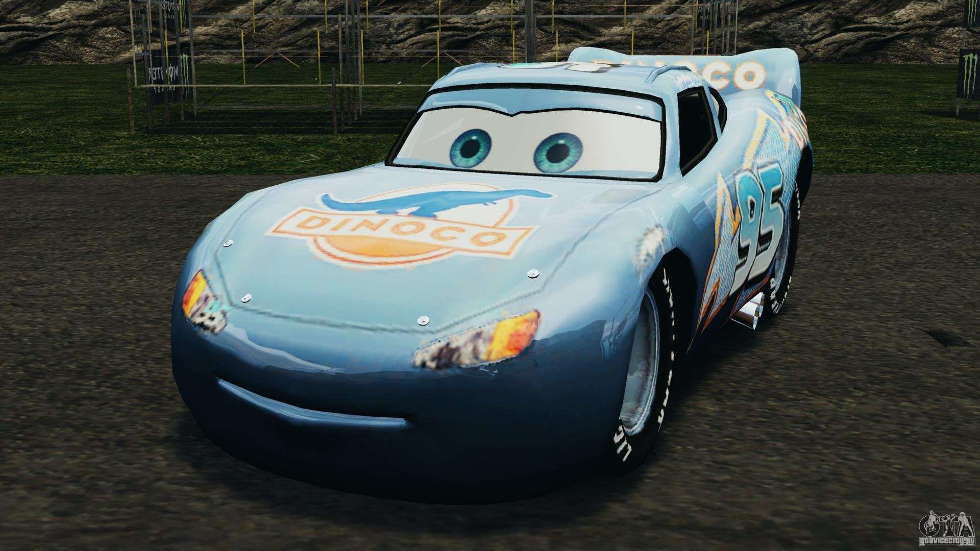 Wallpaper #G6leiZcBxbDgA0Rl7vB467 Lightning Mcqueen Dinoco Para Gta 4