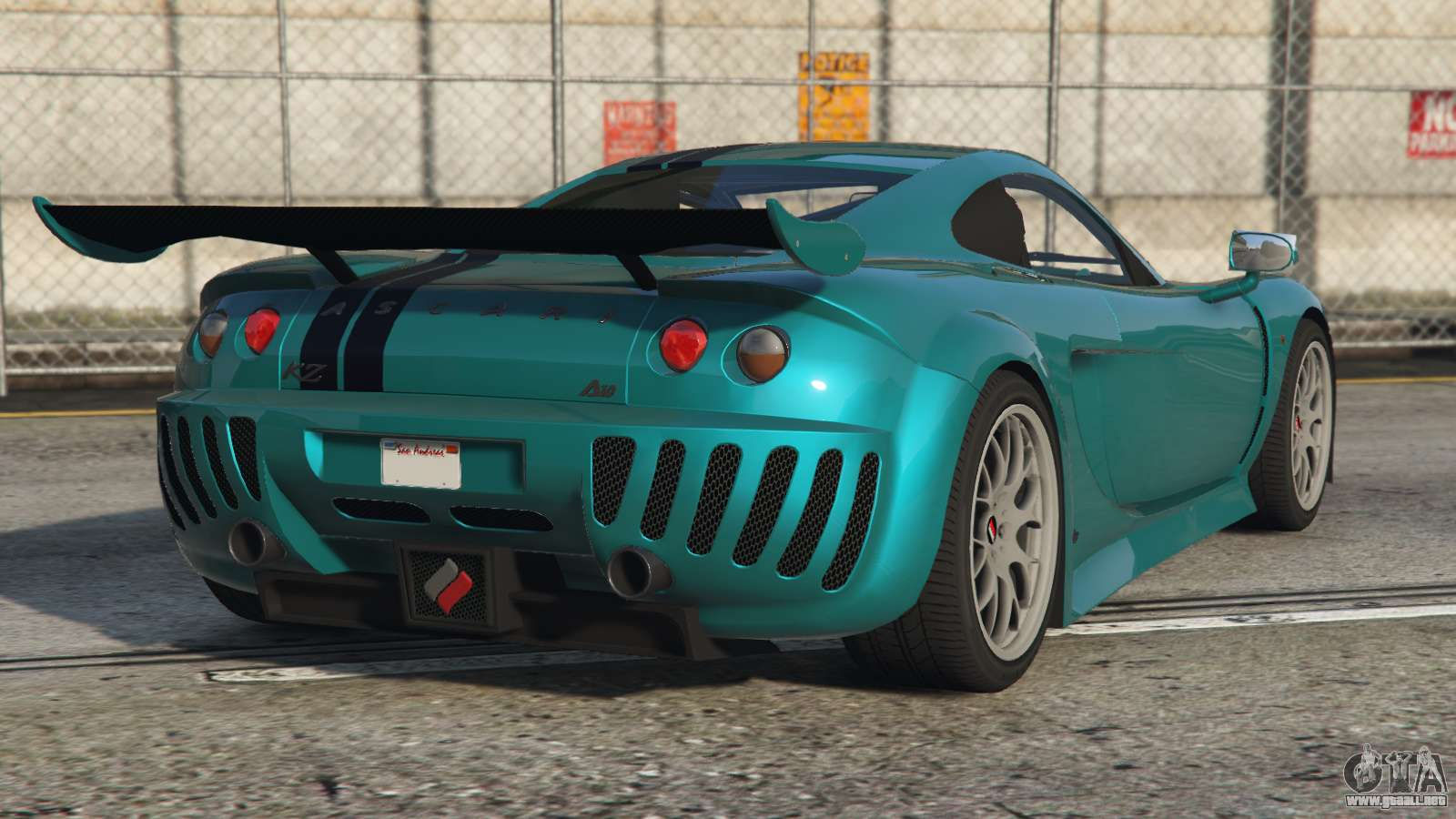 Wallpaper #pWcACpMBSpphPi3-jNKr94 Ascari A10 Dark Cyan Add on Para Gta 5