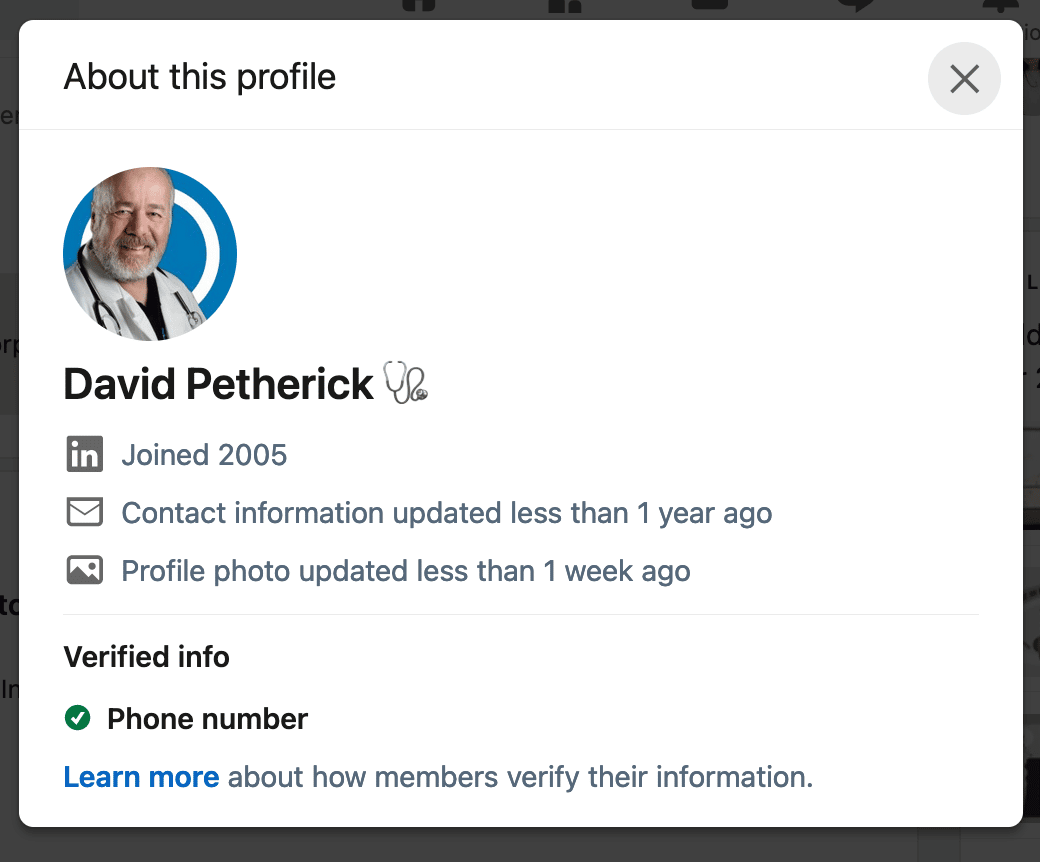 Wallpaper #ZGef9JIBSpphPi3-Vnsf355 How to Set Up Linkedin Profile Verification the Doctor is in Linkedin