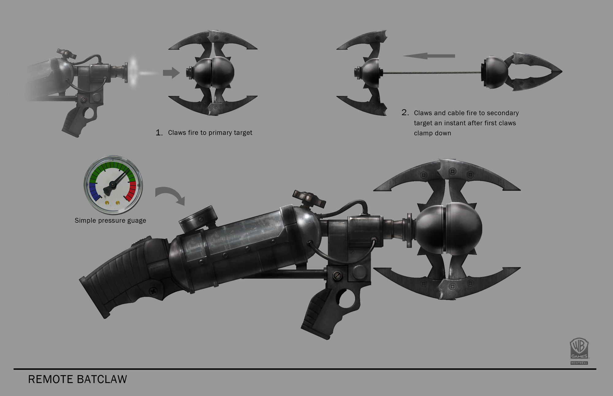 Wallpaper #ltdYMpMB4Oq-IITv5DY4146 Batman Arkham Origins Gadgets Concept Art