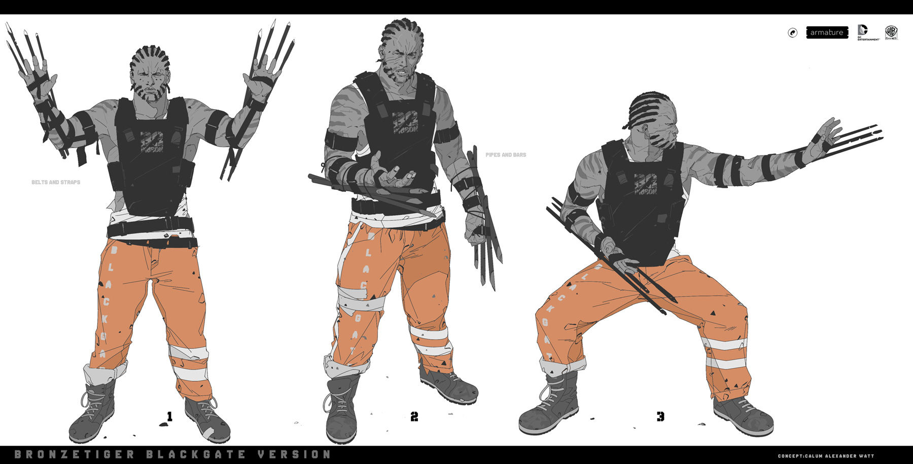 Wallpaper #vWjPFJMBSpphPi3-VQXz10 Batman Arkham Origins Blackgate Character Concept Art by Calum