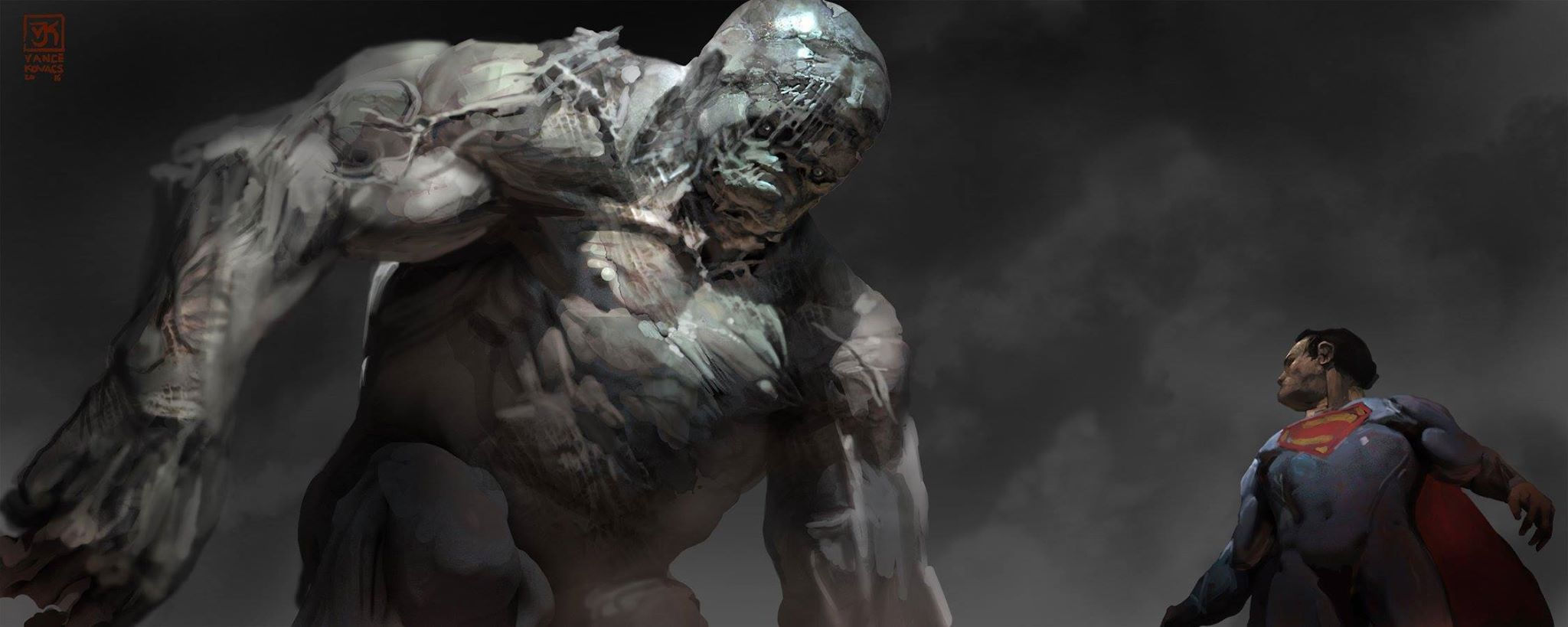 Wallpaper #wWh_I5MBSpphPi3-JTVO103 Batman vs Superman Concept Art