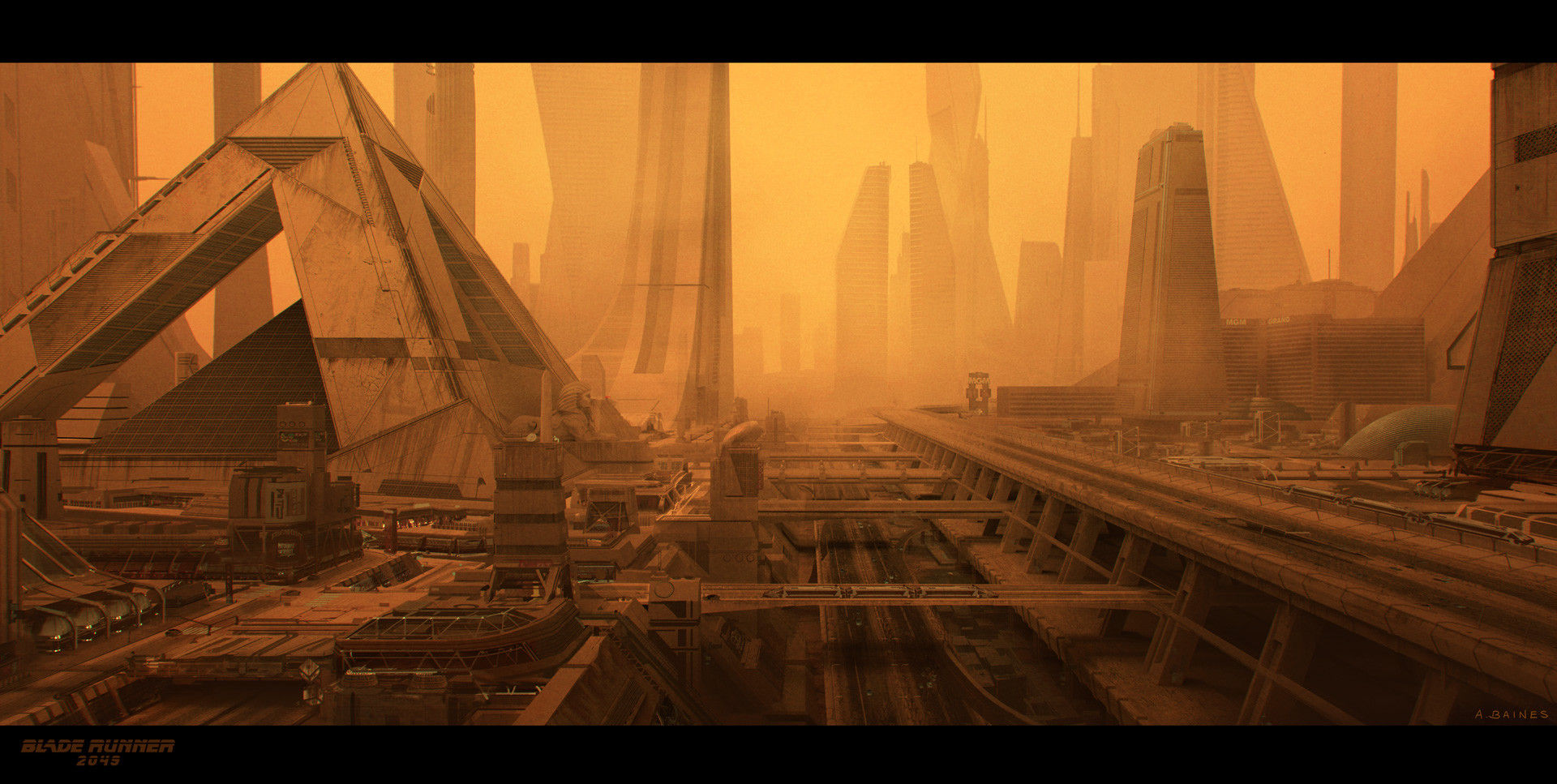 Wallpaper #zUKvPZMBOBpx0NhmJcX9274 Blade Runner 2049 Concept Art by Adam Baines Concept Art World