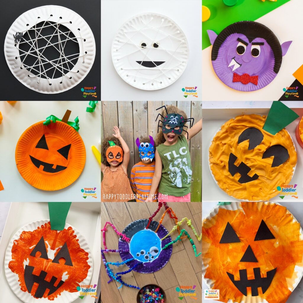 Wallpaper #lQMqZpMBpyOg8YnE0dqs200 Halloween Paper Plate Crafts for Kids Happy Toddler Playtime
