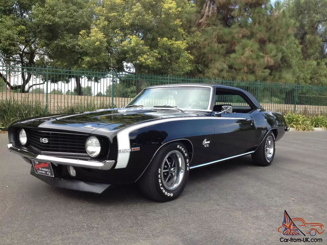 Wallpaper #wH2M8o4Bnwiau_P6ywvt46 1969 Chevrolet Camaro Ss Triple Black
