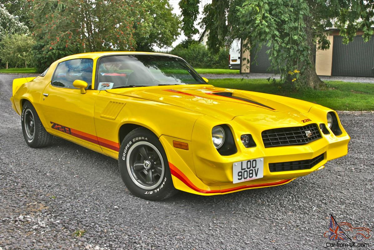 Wallpaper #m2fdD5MBSpphPi3-AvDd37 1979 Stunning Chevrolet Camaro Z28 57 V8 in Eye Popping Yellow