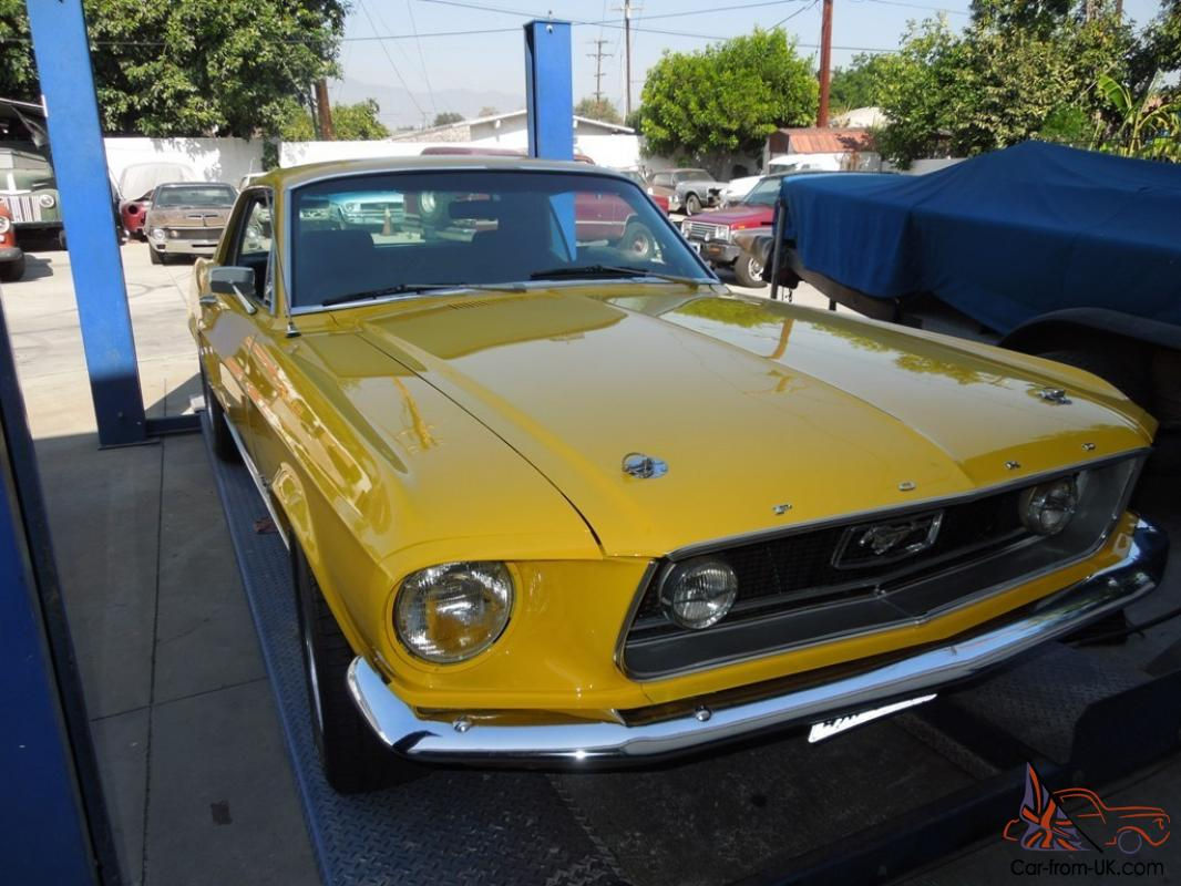Wallpaper #ZUVUj44B7YBJg1BVp53n58 Ford Mustang American Muscle Car California 1968