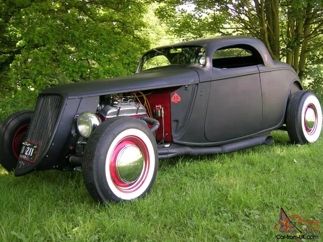 Wallpaper #c2hLGJMBSpphPi3-zBJm287 Ford Model Y Type Coupe Hot Rod Rat Rod American