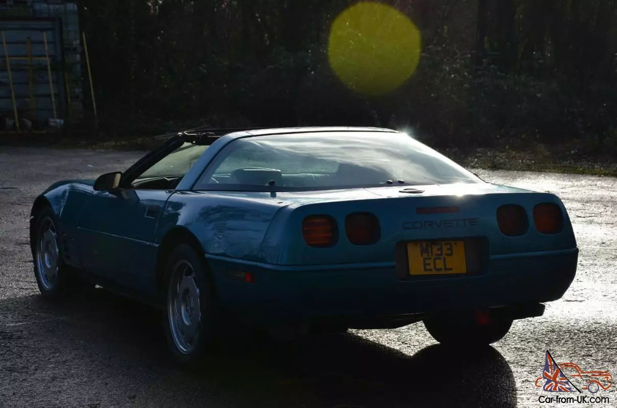 Wallpaper #-Gd-AZMBSpphPi3-aqp596 Chevrolet Corvette C4 in Rare Quasar Blue Lt1 57 V8 Auto Swap Swop Px