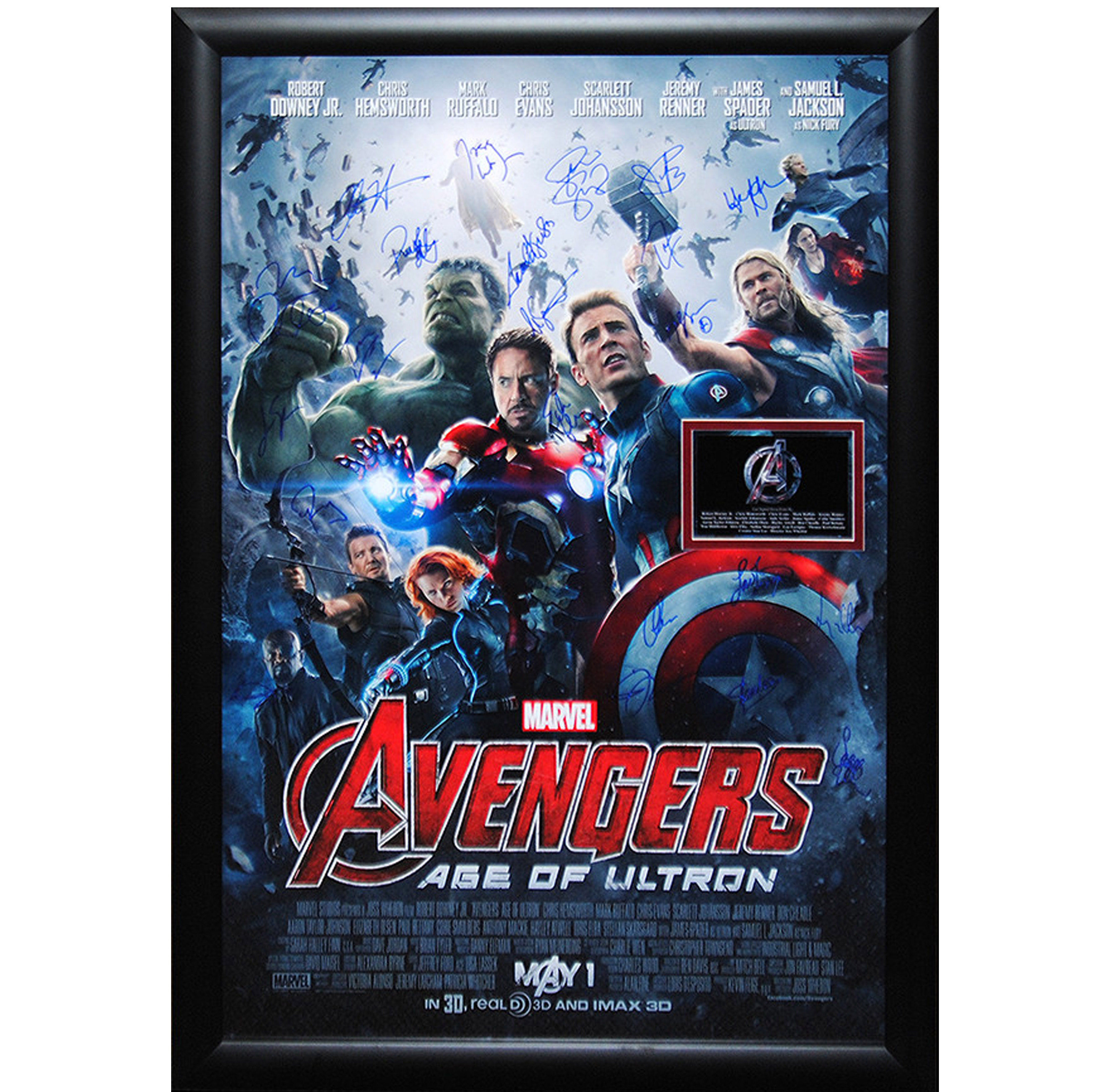 Wallpaper #2mez_5IBSpphPi3-n6Pk7 Autographs Pre Printed Autographs the Avengers 2 Age of Ultron Cast