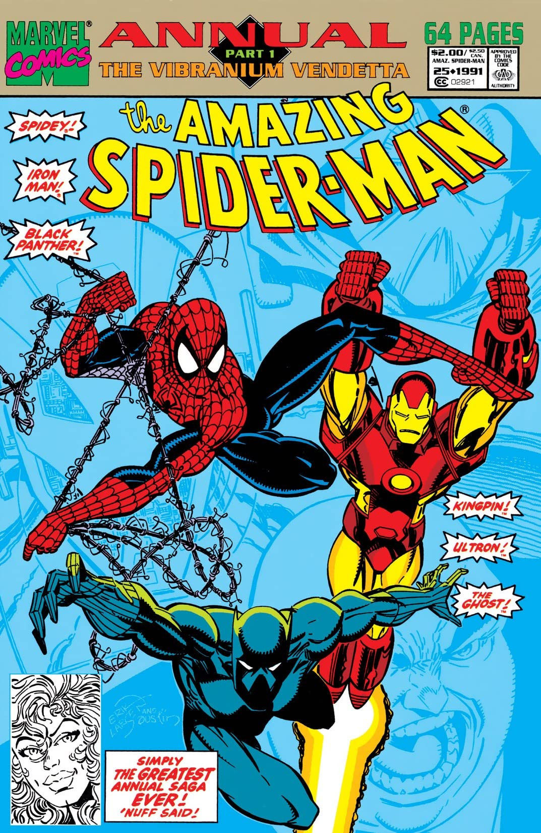 Wallpaper #VBkBBY8BtGB6xQ789FBK2 Amazing Spider Man Annual Vol 1 25 Marvel Comics Database