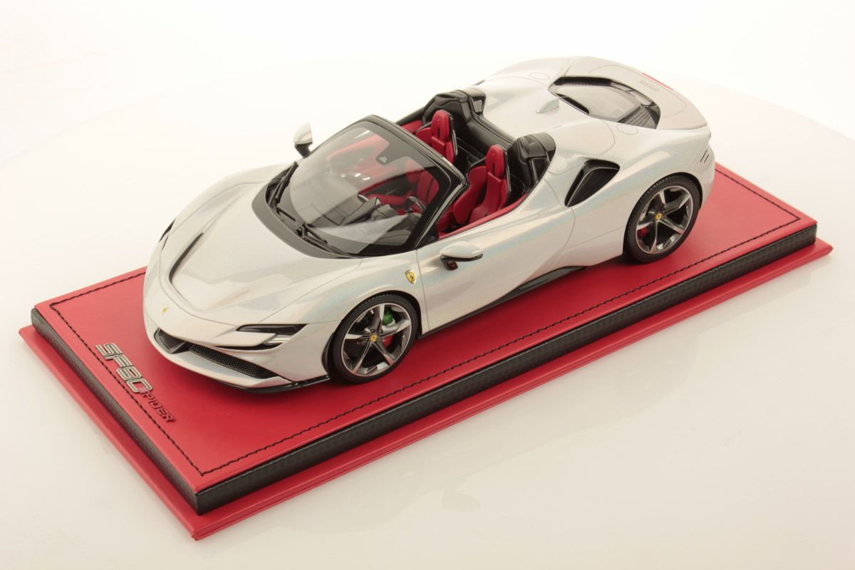 Wallpaper #Jn1b8I4Bnwiau_P6gQZn48 Ferrari Sf90 Spider Pearl White Atelier by Mr Collection